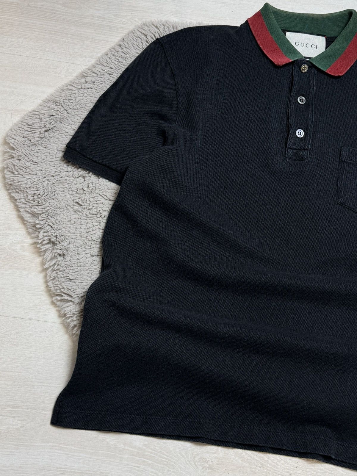 Gucci Gucci Vintage Polos T-Shirt Luxury Brand Old Money Style Size US M / EU 48-50 / 2 - 4 Thumbnail