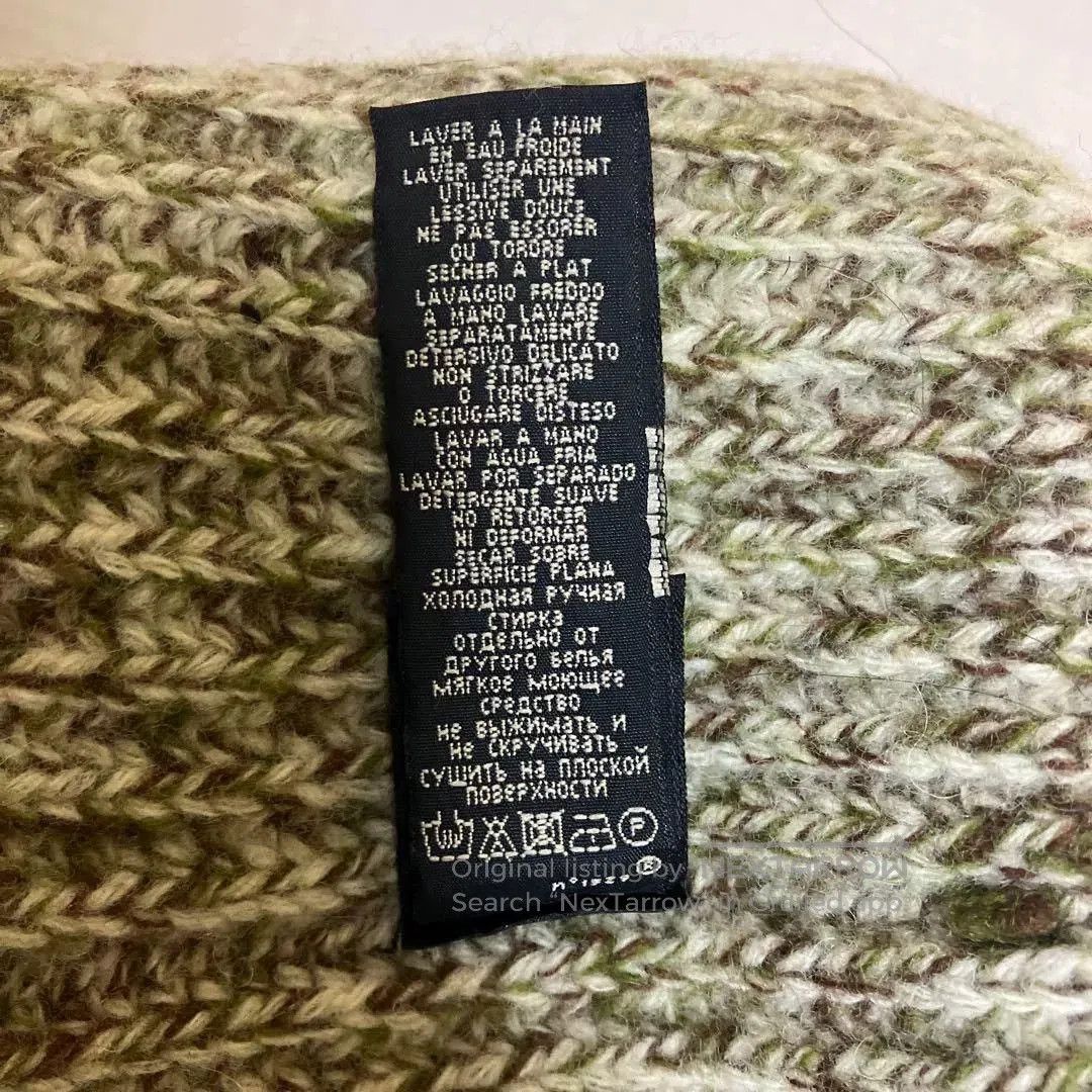 RRL Ralph Lauren RRL Double RL Wool Knit Beanie. Size ONE SIZE - 8 Thumbnail