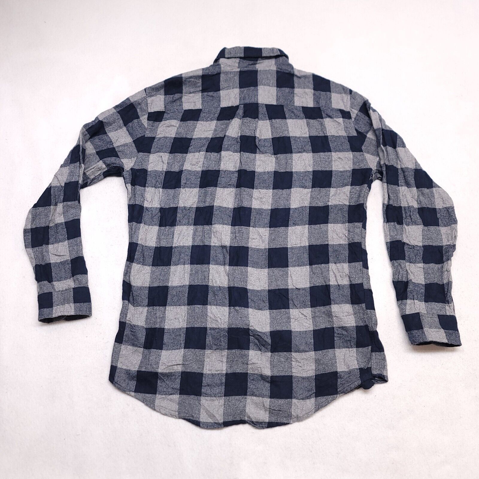 Croft & Barrow Croft & Barrow Buffalo Check Flannel Shirt Mens Size M Blue Size US M / EU 48-50 / 2 - 10 Thumbnail