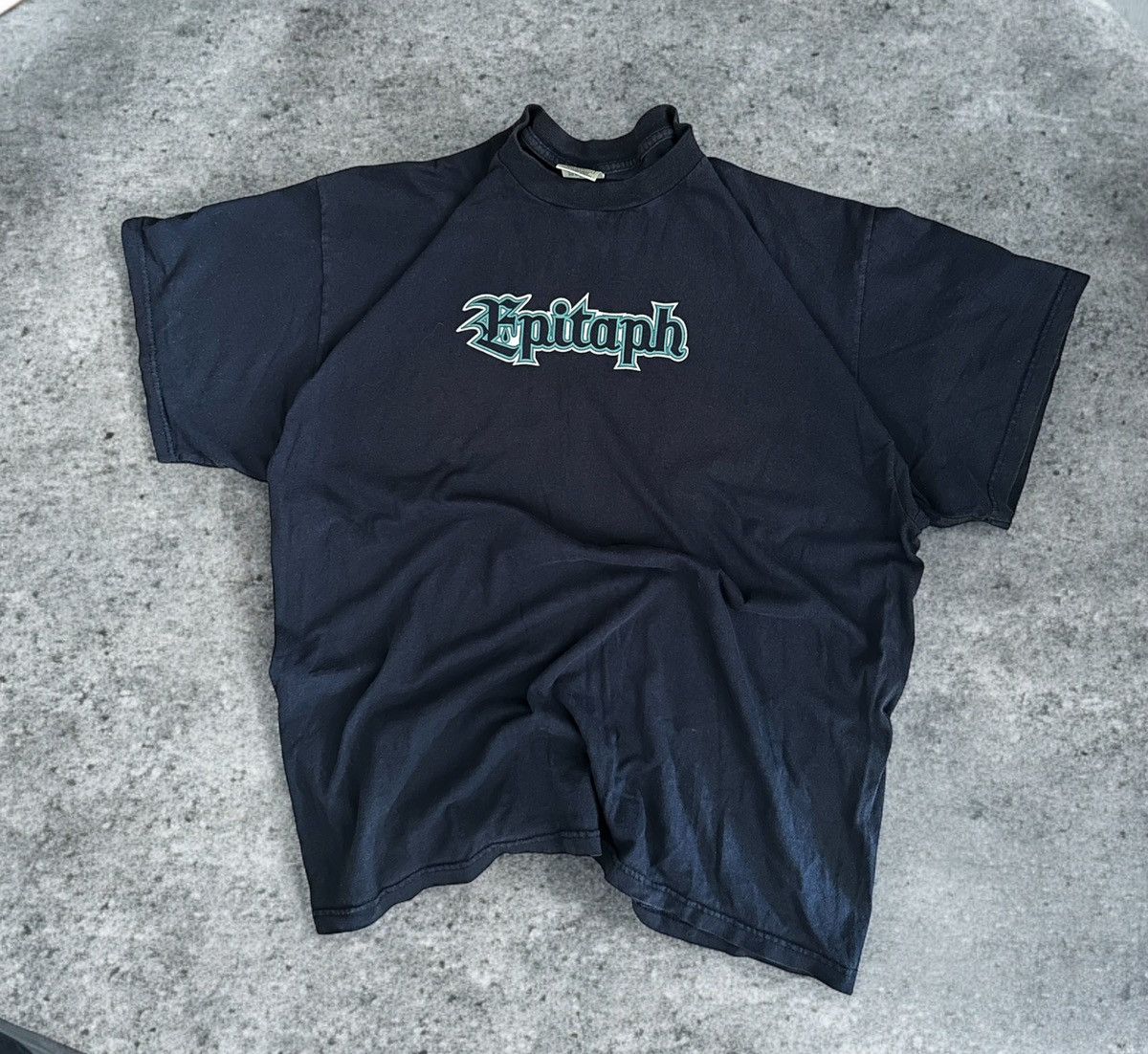 Delta × Vintage 1990 epitaph records tee punk rock Size US XL / EU 56 / 4 - 1 Thumbnail