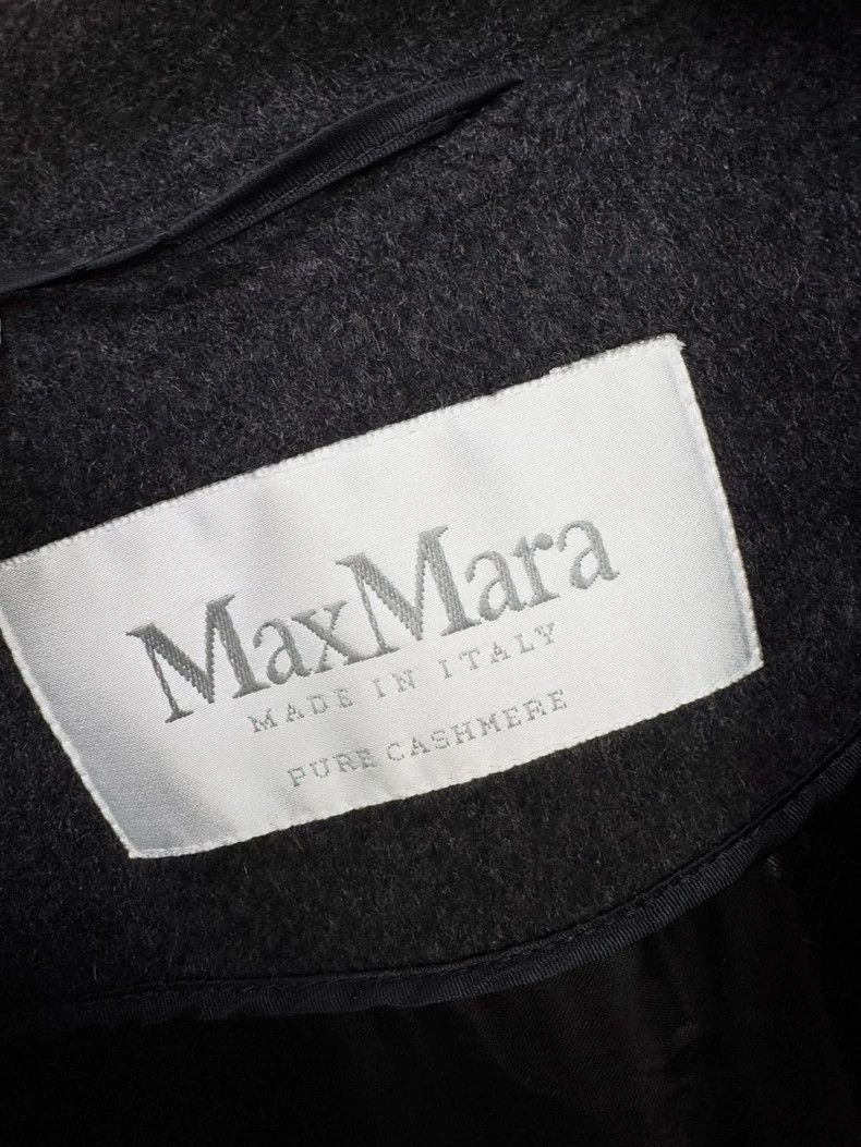 Max Mara Max Mara Grey cashmere coat Size L / US 10 / IT 46 - 2 Thumbnail