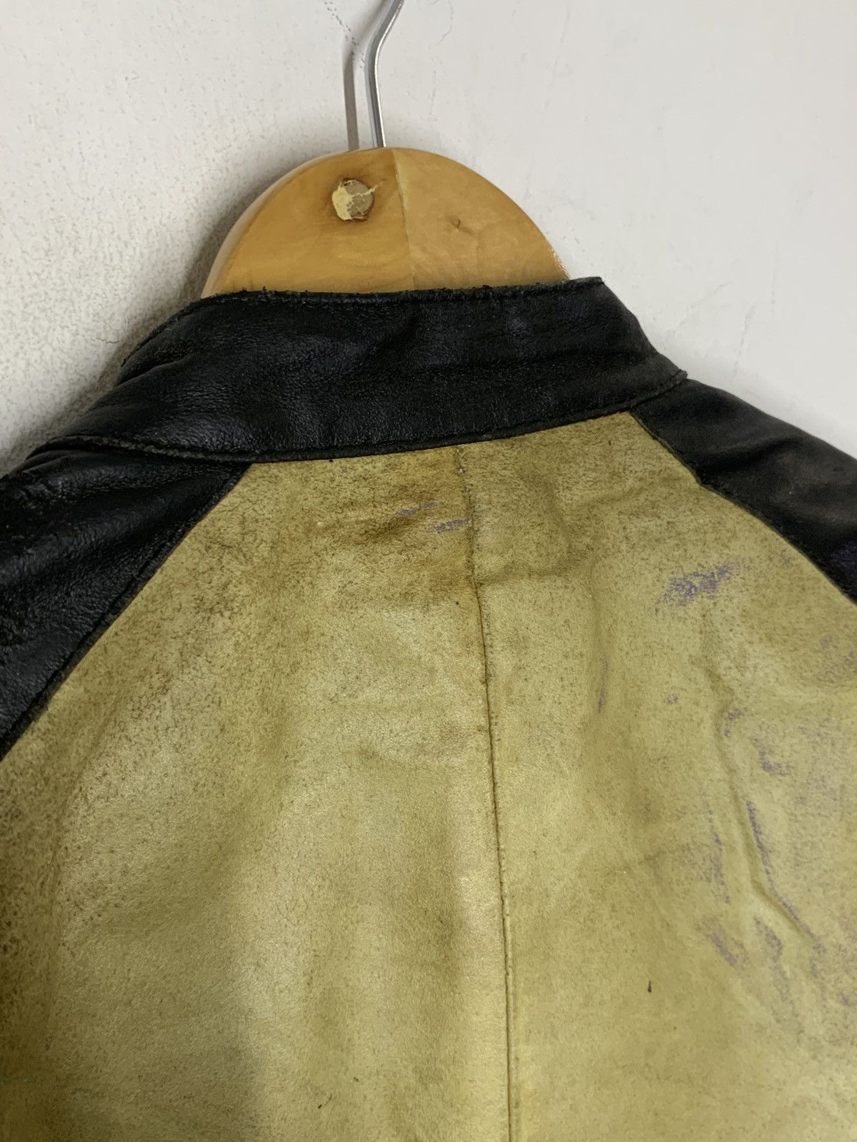 Genuine Leather Vintage Conbipel Italy Leather Cropped Biker Custom Outlaw Size US M / EU 48-50 / 2 - 19 Thumbnail