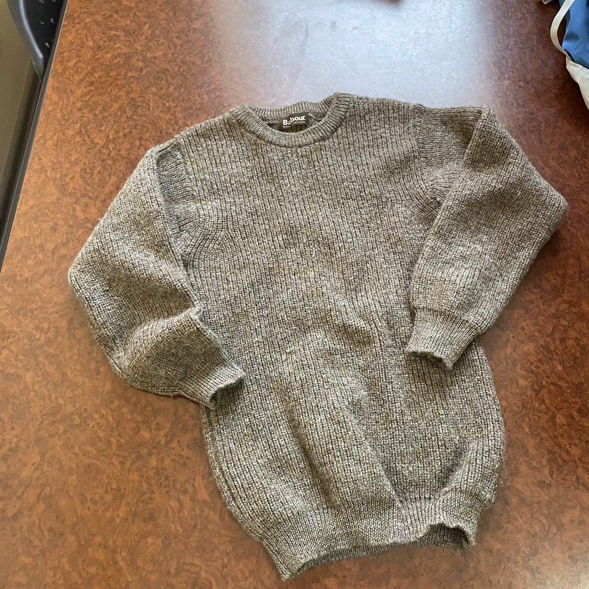 Barbour × Vintage barbour tyne crew neck sweater derby tweed wool sweater Size US XS / EU 42 / 0 - 1 Thumbnail