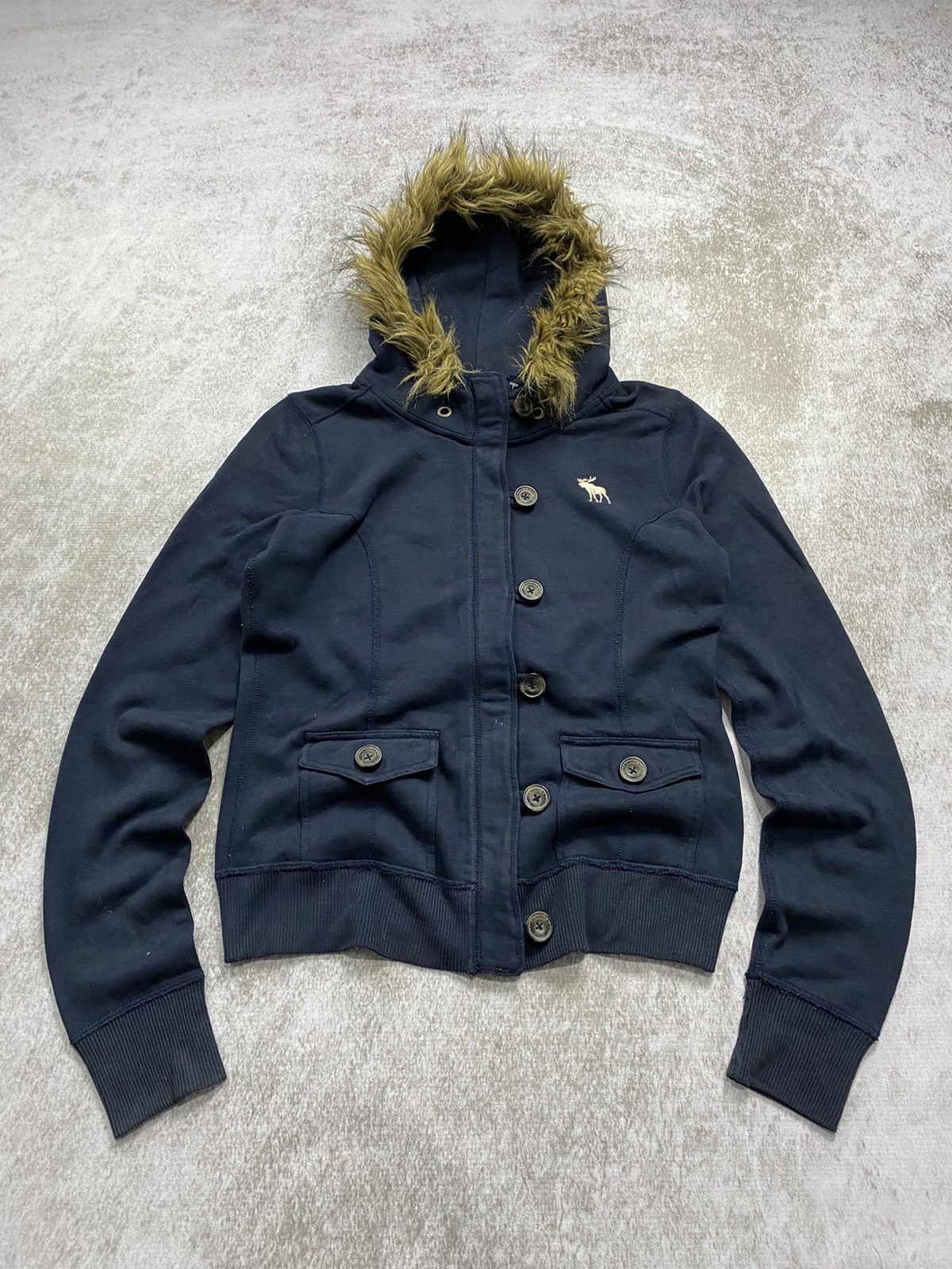 If Six Was Nine × Japanese Brand × Le Grande Bleu (L.G.B.) 2000s abercombie fauxfur lgb hoodie Size US M / EU 48-50 / 2 - 1 Thumbnail