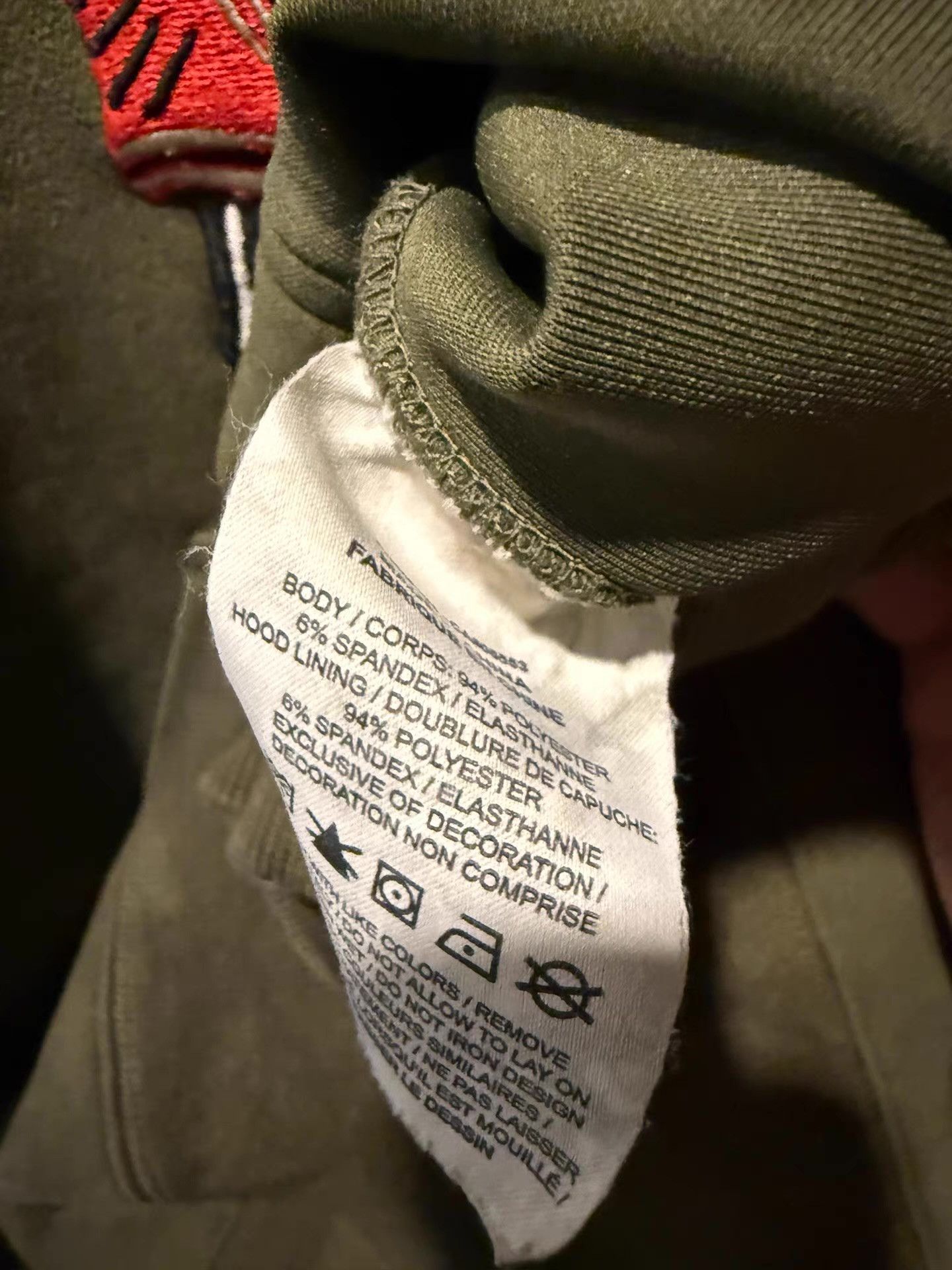 johnnie-O Jordan x Travis Scott collaborative militarygreenhoodie Ｑ20 Size US M / EU 48-50 / 2 - 4 Thumbnail