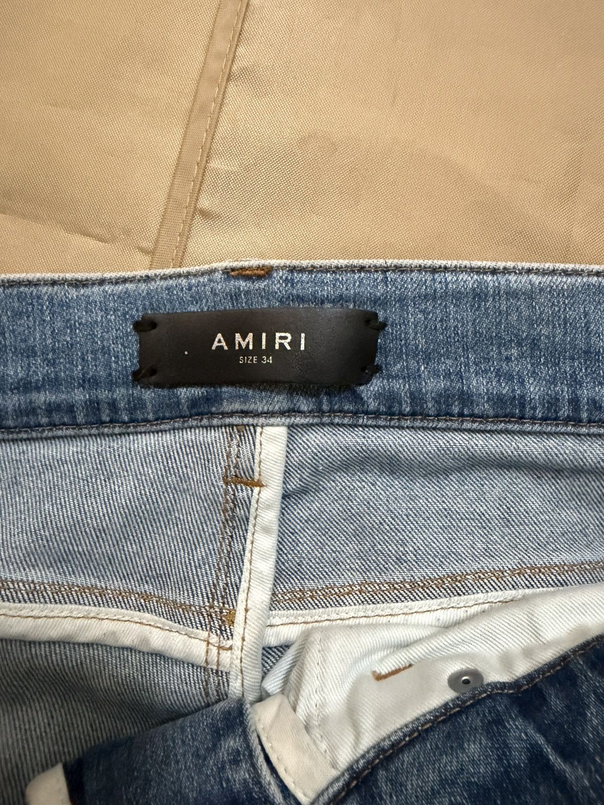 Amiri Amiri Distressed Palm Tree Denim size 34 Size US 34 / EU 50 - 5 Thumbnail