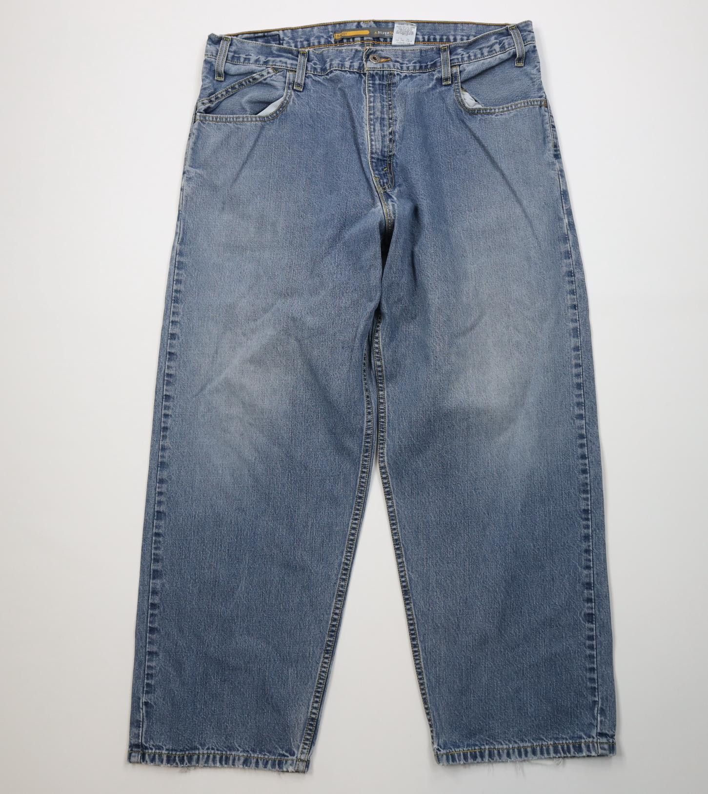 Levi's Vintage Y2K 2004 Levis SilverTab Fit Wide Leg Denim Jeans Size US 38 / EU 54 - 1 Thumbnail