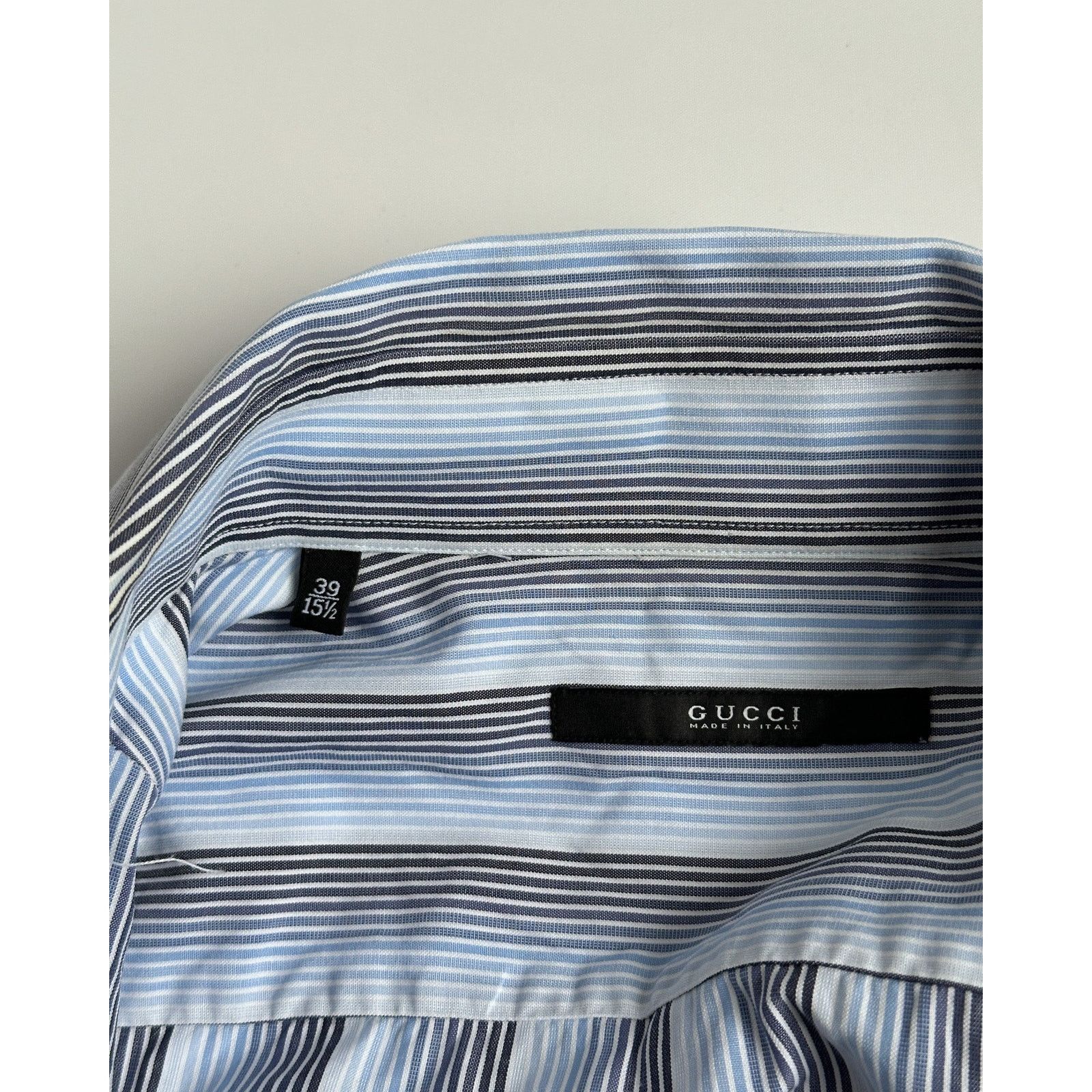 Gucci Gucci by Tom Ford Striped Button Up Shirt Size US S / EU 44-46 / 1 - 3 Thumbnail