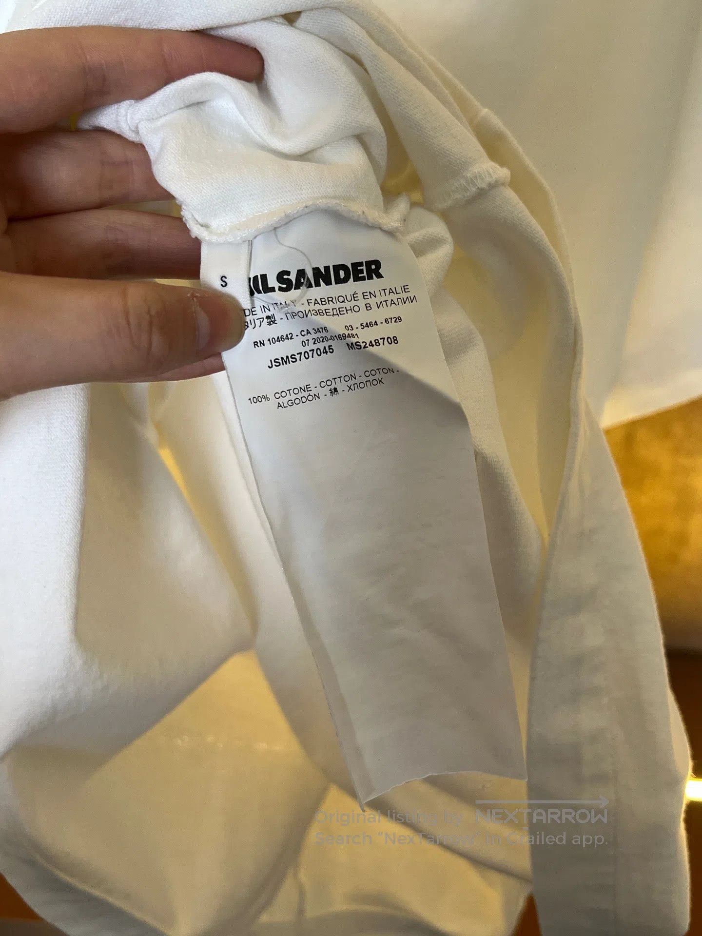Jil Sander Jil Sander Short Sleeve| Size US S / EU 44-46 / 1 - 3 Thumbnail