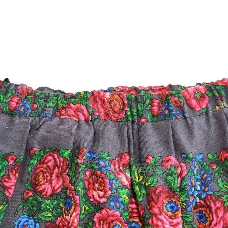 Comme des Garcons Comme des Garcons size F Gray floral skirt Size 25" / US 0 / IT 36 - 6 Thumbnail
