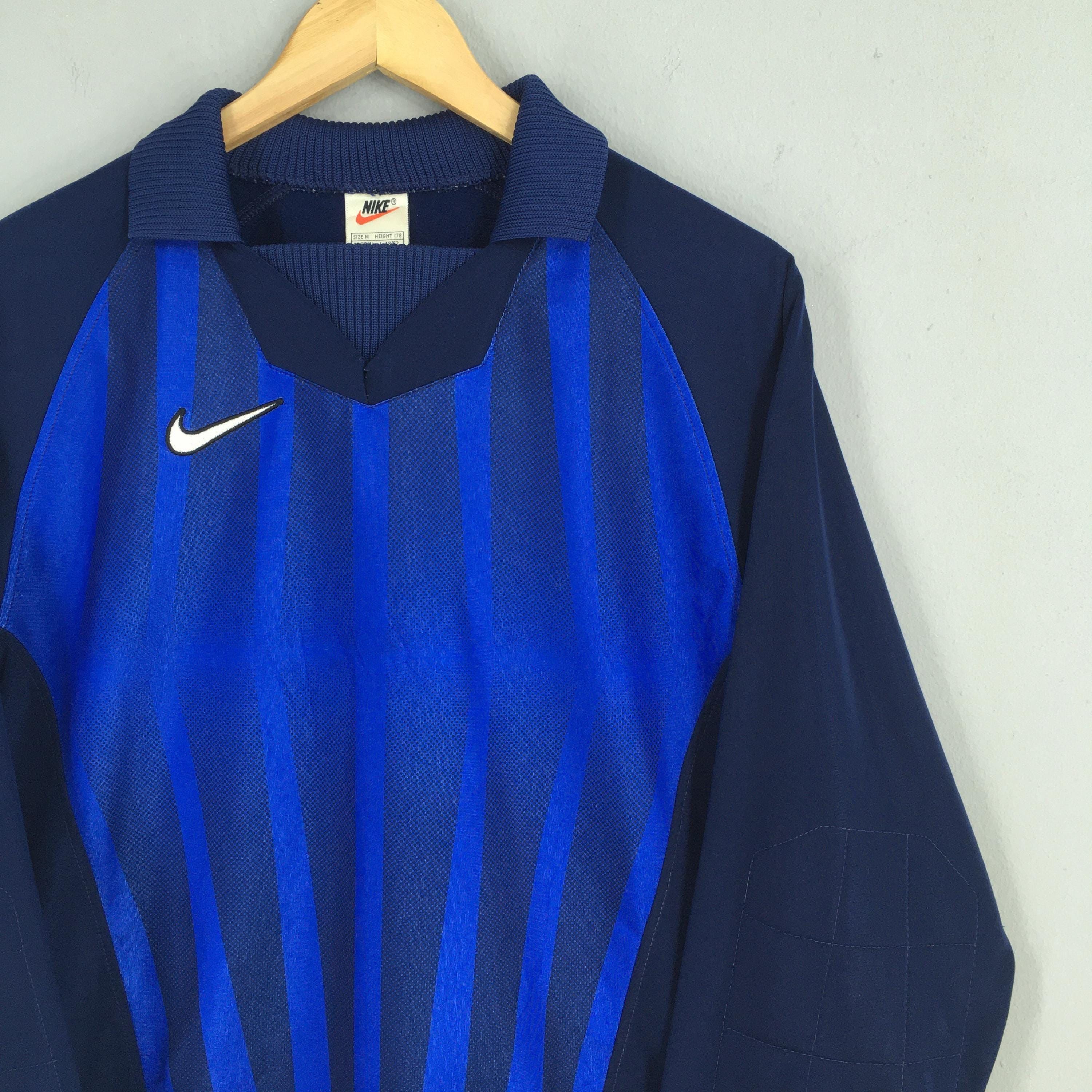 Nike Vintage 90s Nike Swoosh Keeper Jersey Shirt Medium Size US M / EU 48-50 / 2 - 2 Thumbnail