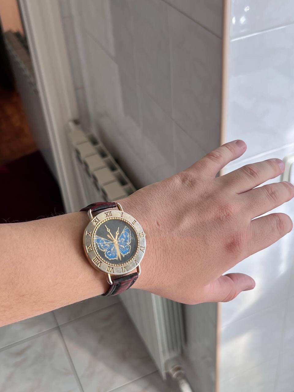 Japanese Brand × Vintage Vintage Butterfly 🦋 Big 90s Japanese style futuristic Watch Size ONE SIZE - 6 Thumbnail