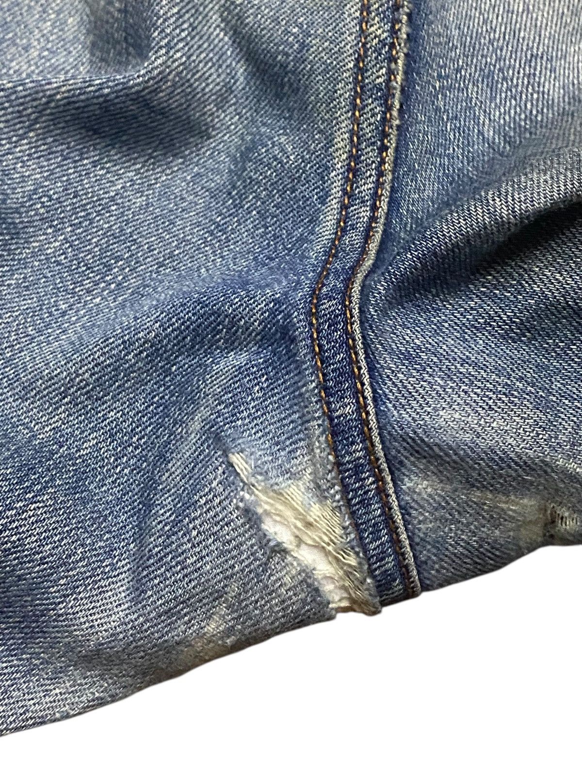 Vintage Vintage Gu Jeans Mud Wash Distressed Loose Jeans Size US 36 / EU 52 - 12 Thumbnail