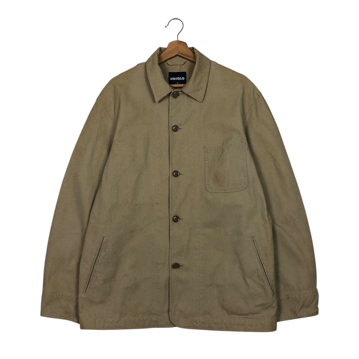 Japanese Brand 📌Vintage Chore Work Jacket Detroit Uniqlo Issey Miyake Size US M / EU 48-50 / 2 - 2 Thumbnail