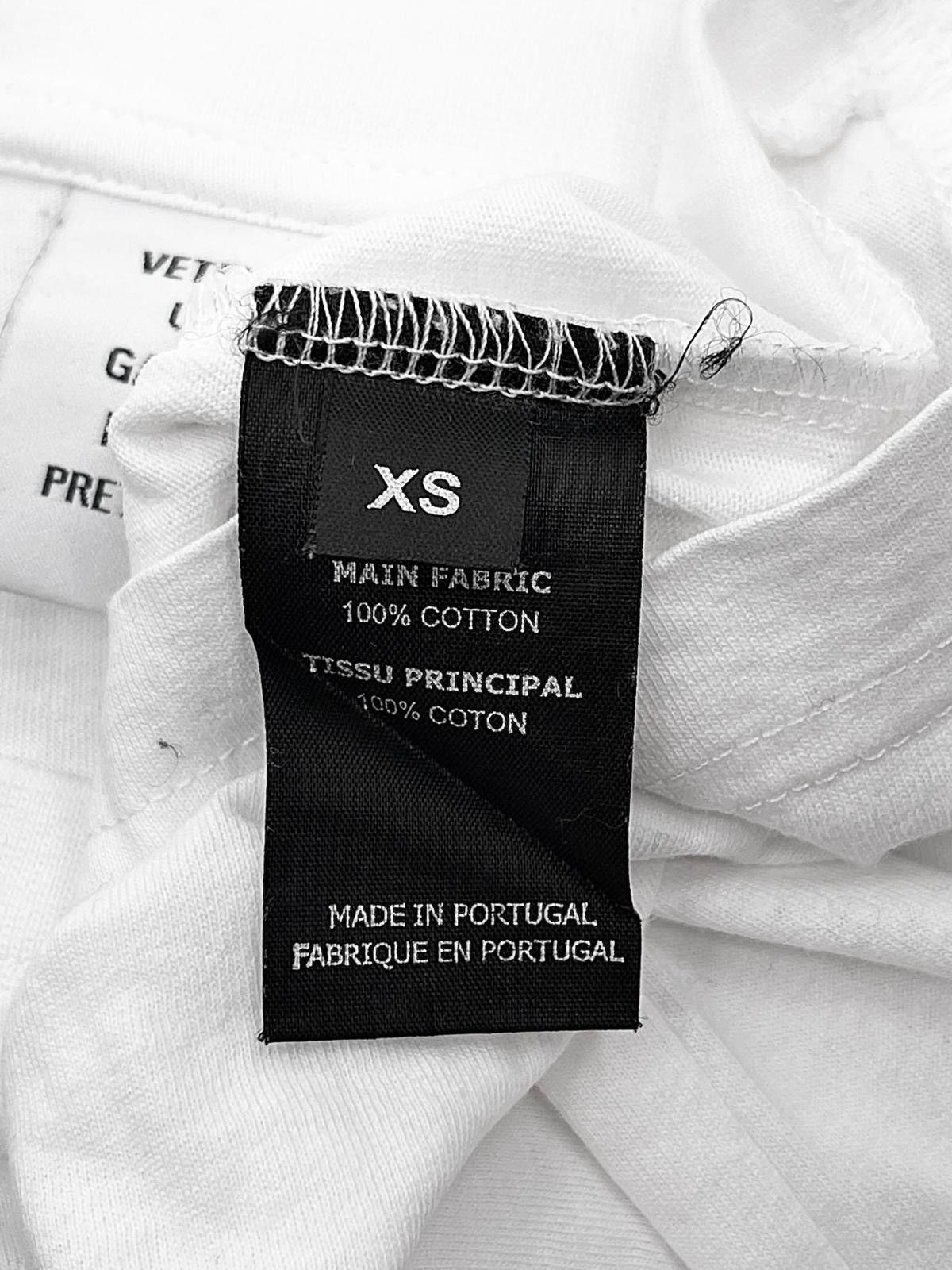 Vetements Vetements Logo Tee White/Black FW21 – XS Over Size US XS / EU 42 / 0 - 5 Thumbnail