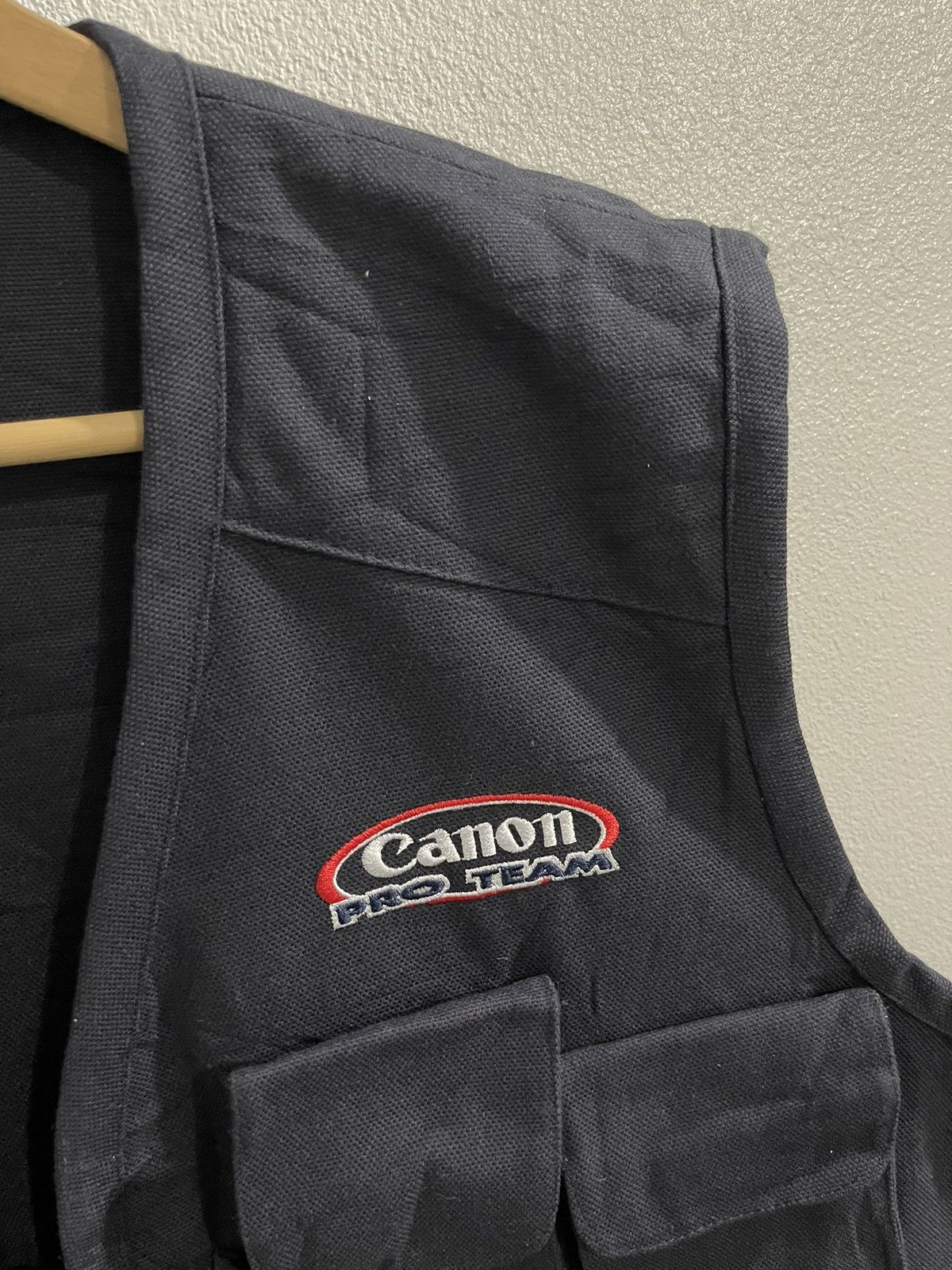 Canon 📌Binding Offer📌Vintage Canon ProTeam Photographer Vest Size US XL / EU 56 / 4 - 4 Thumbnail