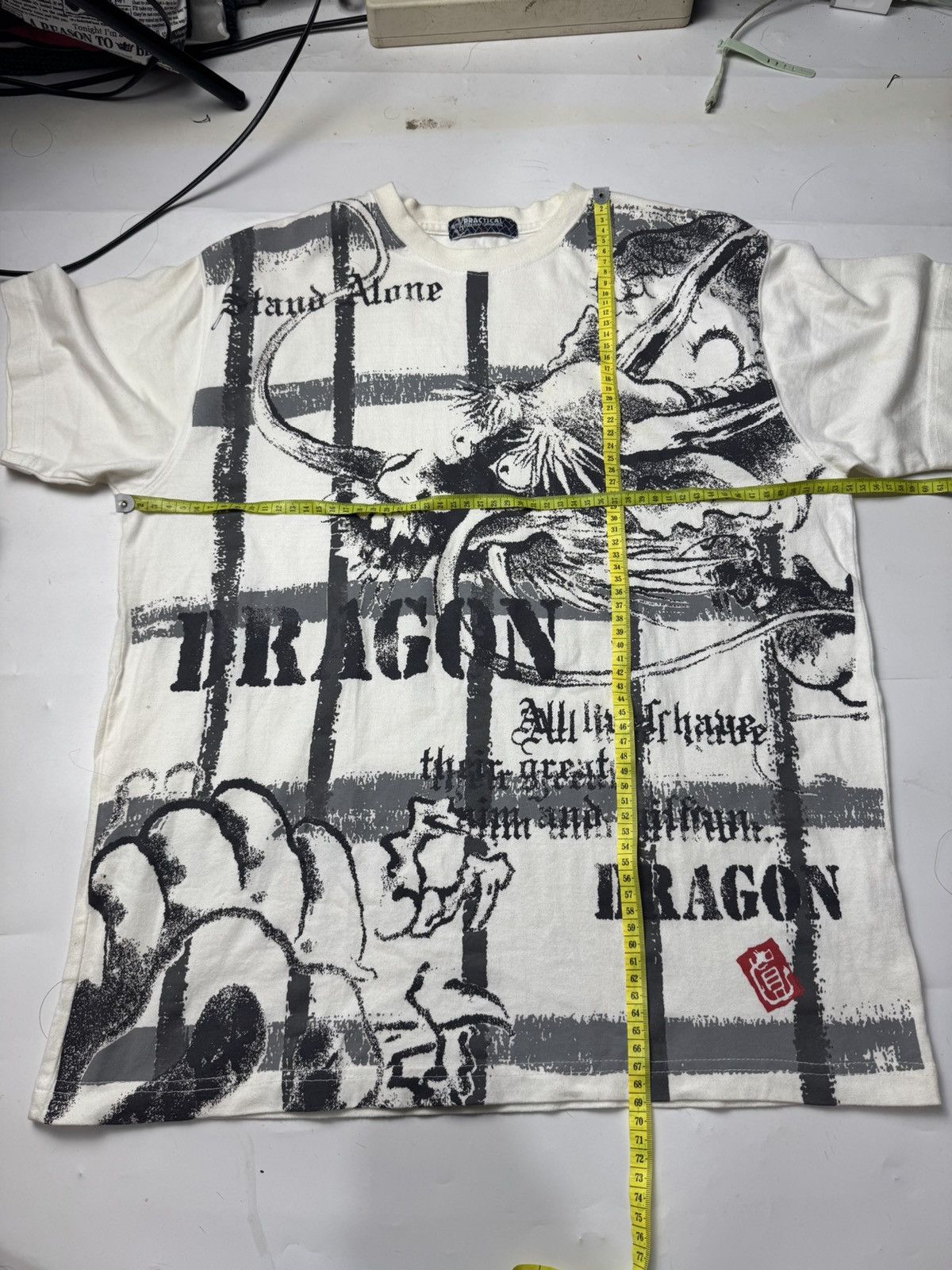 Beauty Beast × Japanese Brand × PPFM Japanese Dragon Poem Tees Size US M / EU 48-50 / 2 - 9 Thumbnail