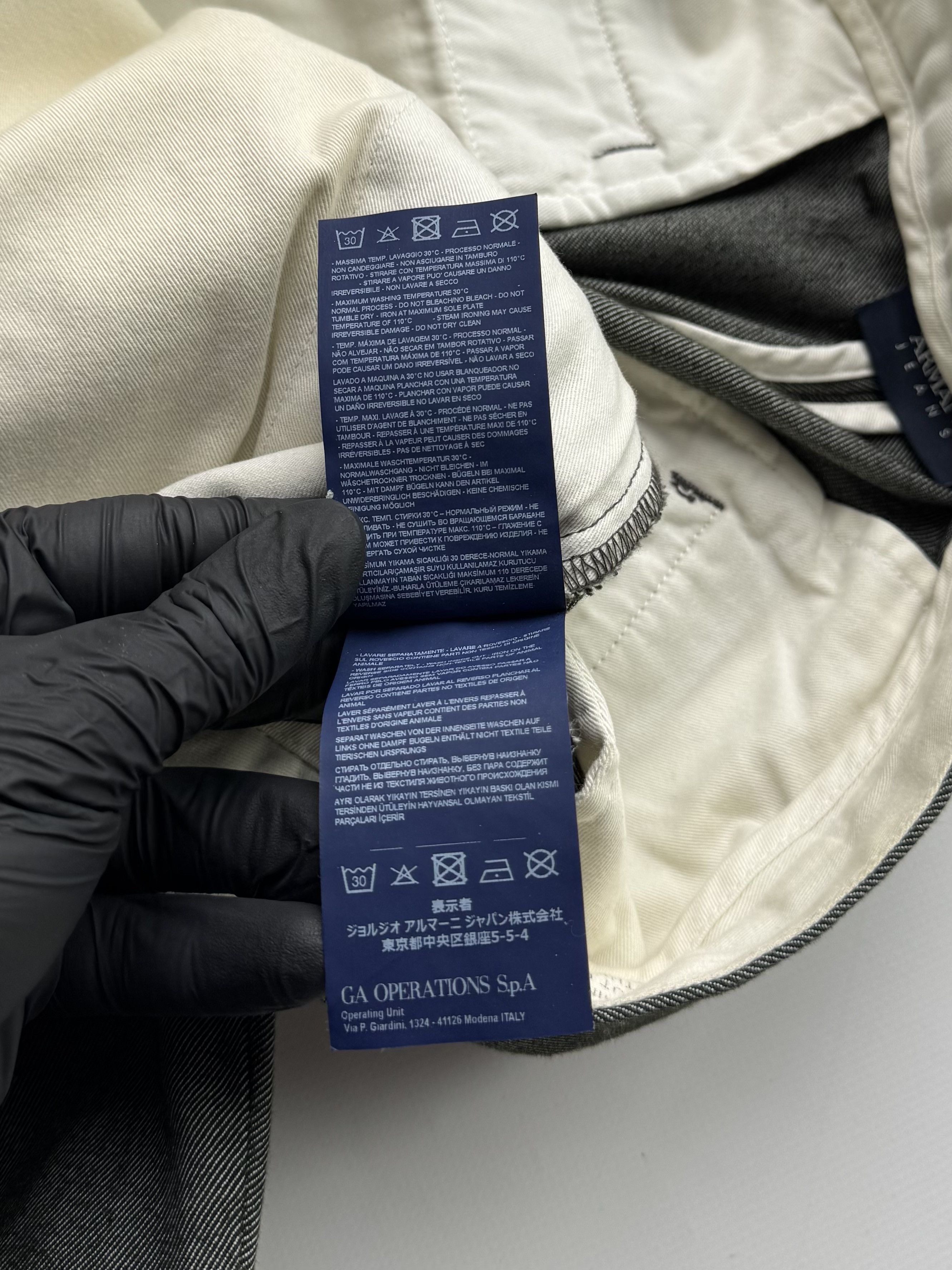 Armani Armani Jeans Pants (53) Size US 36 / EU 52 - 11 Thumbnail