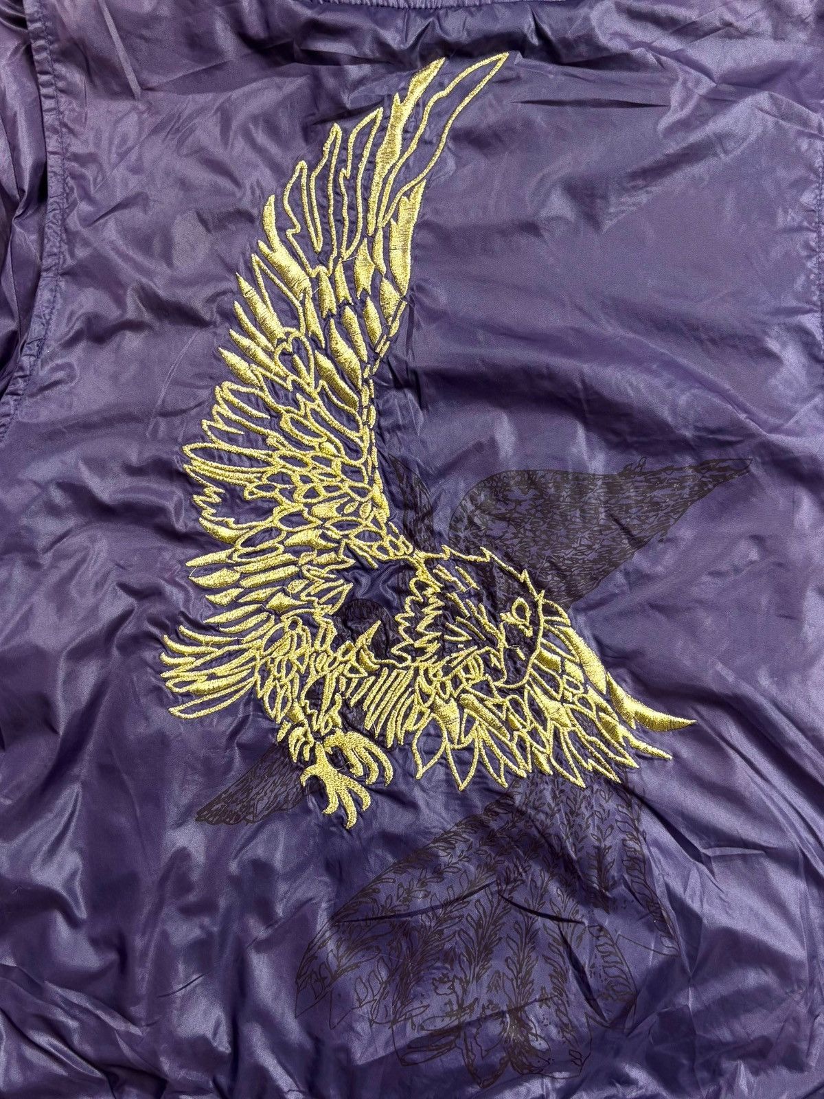 If Six Was Nine Archive Midas - Thumbhole Eagle Embroidery Purple Jacket Size US M / EU 48-50 / 2 - 13 Thumbnail