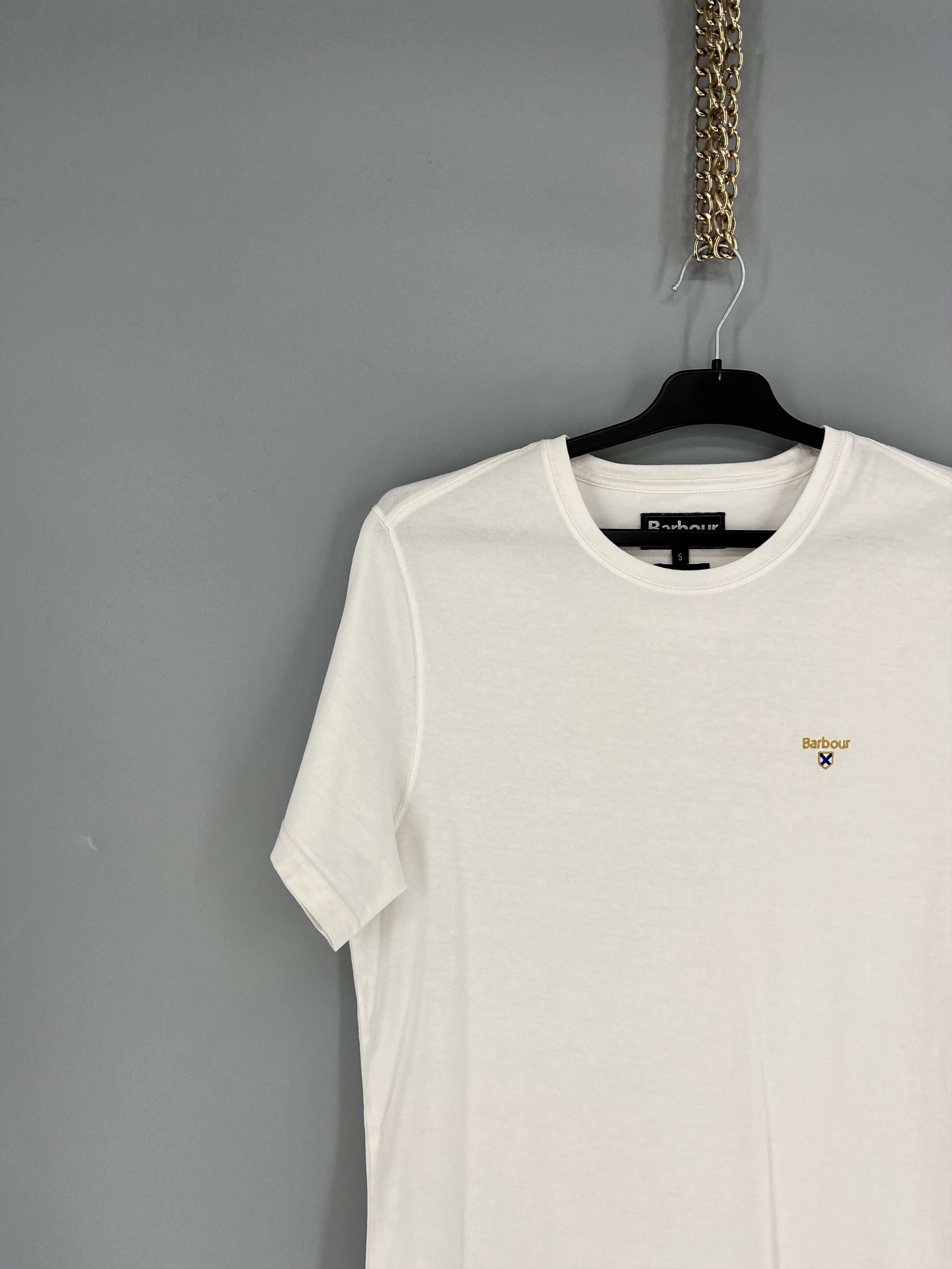 Barbour VINTAGE Mens Barbour Mini Logo T-Shirt Size S Size US S / EU 44-46 / 1 - 4 Thumbnail