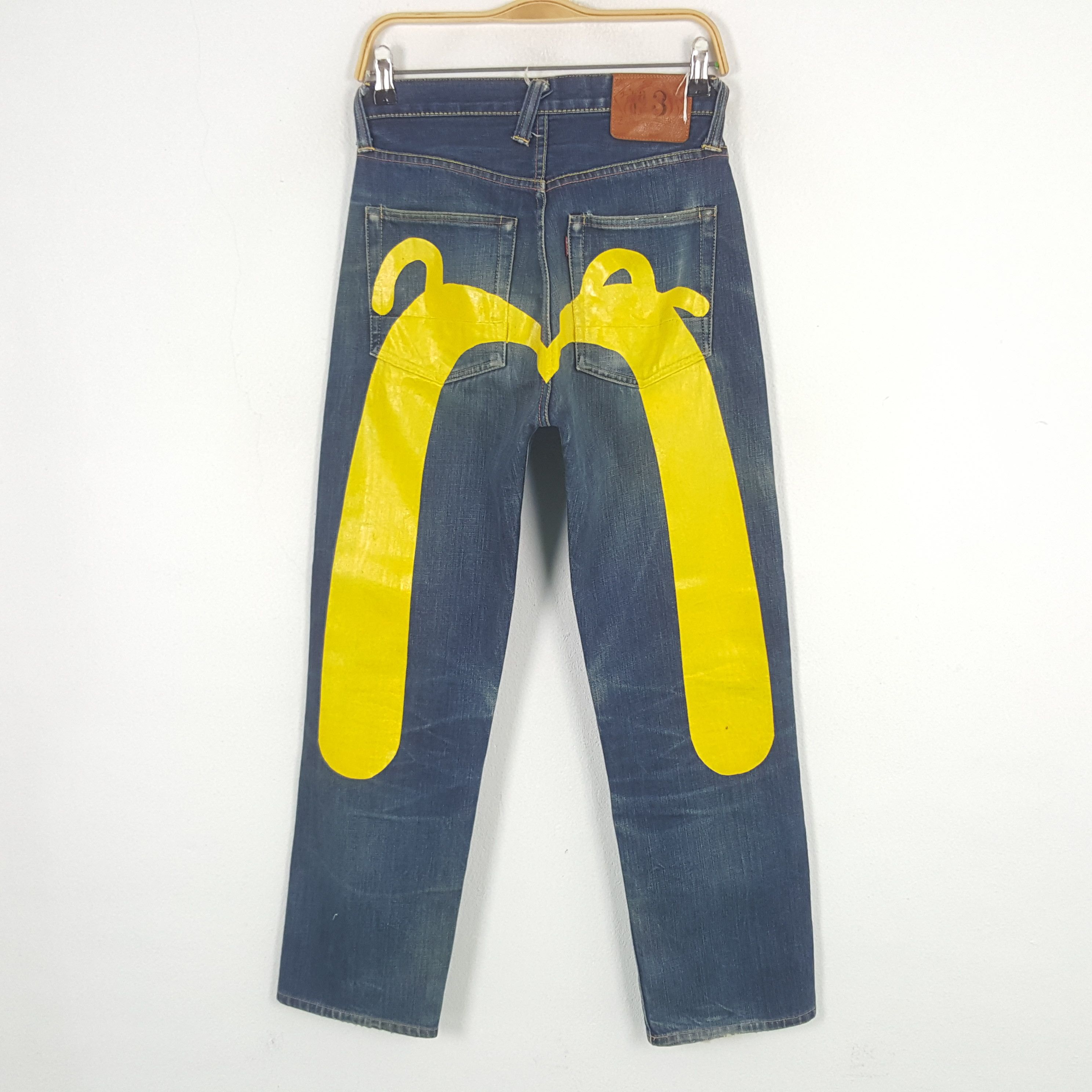 Evisu × Japanese Brand Vintage Evisu Japan Custom Daicock Art Denim Jeans Size US 28 / EU 44 - 1 Thumbnail