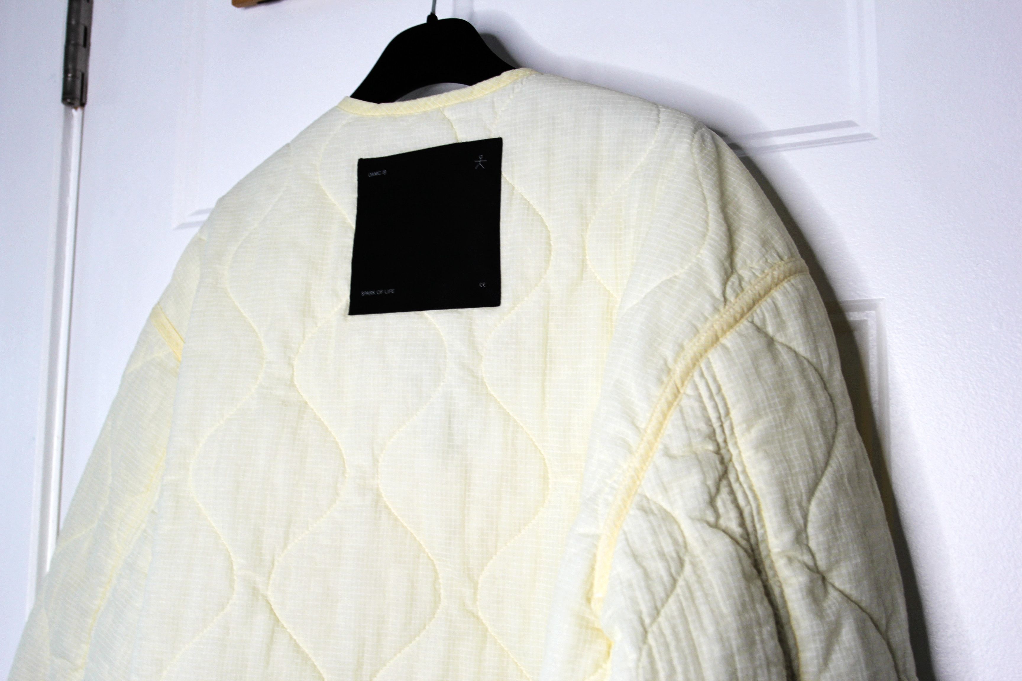 OAMC BNWT SS23 OAMC OFF-WHITE QUILTED JACKET XL Size US XL / EU 56 / 4 - 6 Thumbnail