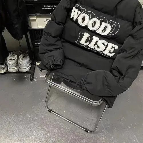 Japanese Brand Street lettering blur printed winter thick coat Size US M / EU 48-50 / 2 - 2 Thumbnail