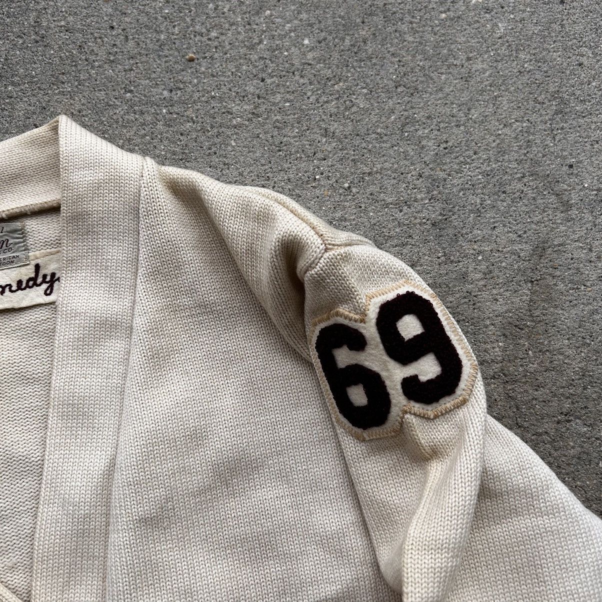 Vintage vintage 1969 high school cardigan wool sweater Size US L / EU 52-54 / 3 - 5 Thumbnail
