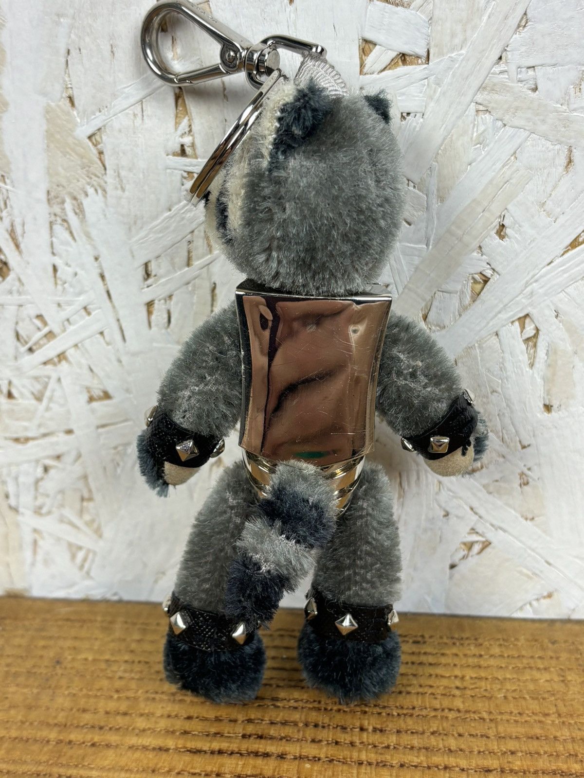 Prada Vintage Prada Racoon Bear Bag Charm Key Holder Size ONE SIZE - 6 Thumbnail