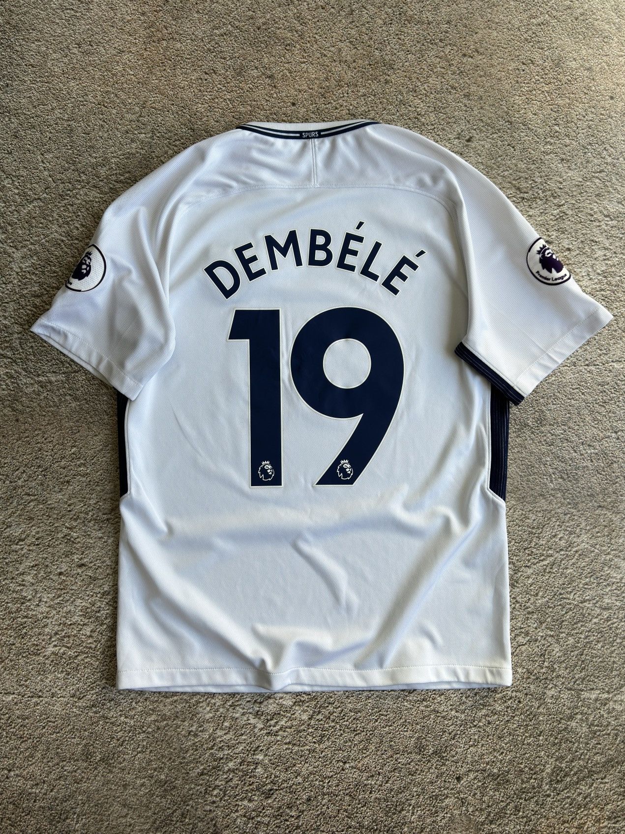 Dembele #19 Nike FC Tottenham Hotspur 2017/18 Soccer Jersey