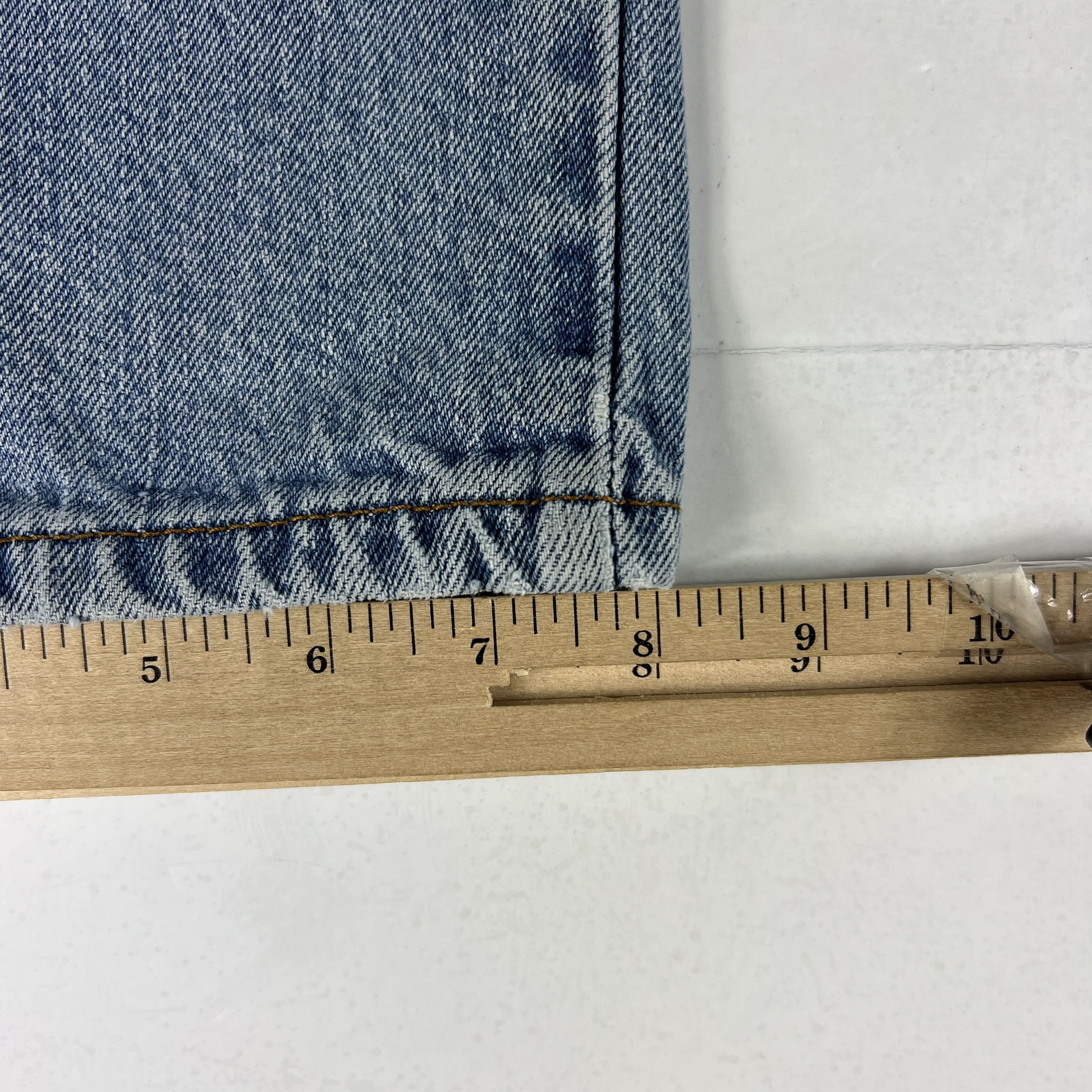 Levi's × Vintage Y2K Levi's Jeans 505 Straight Blue Faded Cotton Denim Size US 34 / EU 50 - 16 Thumbnail