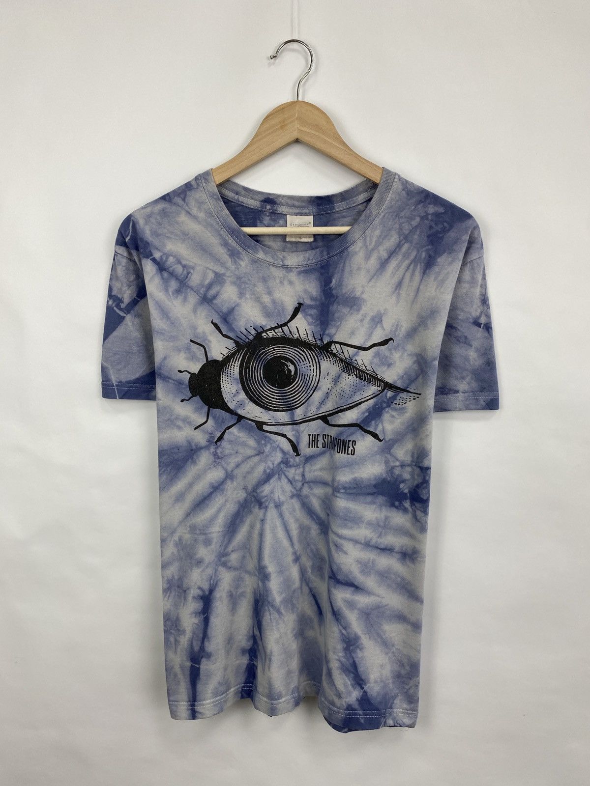 Japanese Brand 👁️ 🪳 Vintage 90s Eye Cockroach Yin Yang Japan Style T-Shirt Size US M / EU 48-50 / 2 - 3 Thumbnail