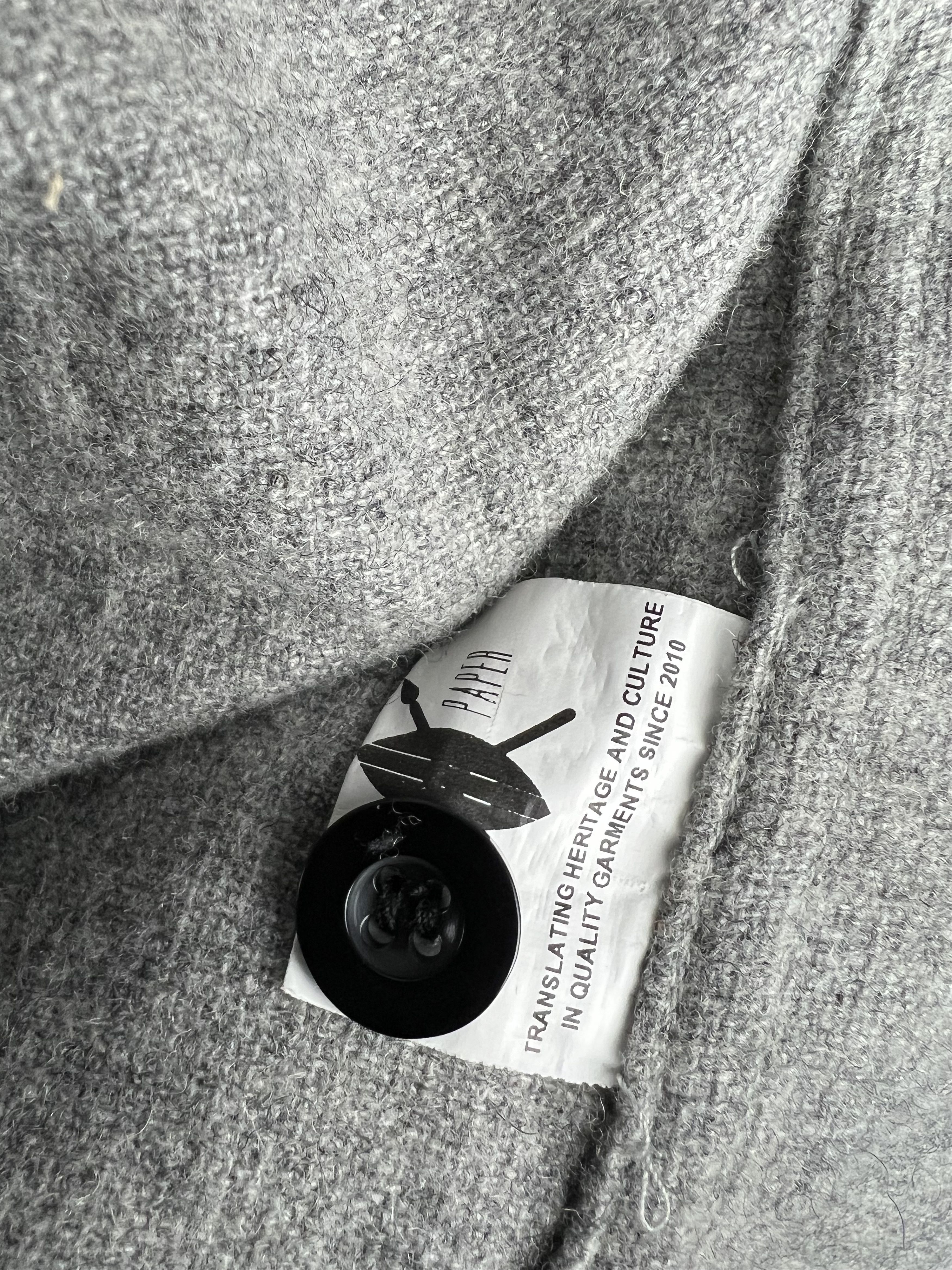 Daily Paper Daily Paper Wool Button Up Overshirt Bomber Jacket Size L Size US L / EU 52-54 / 3 - 7 Thumbnail