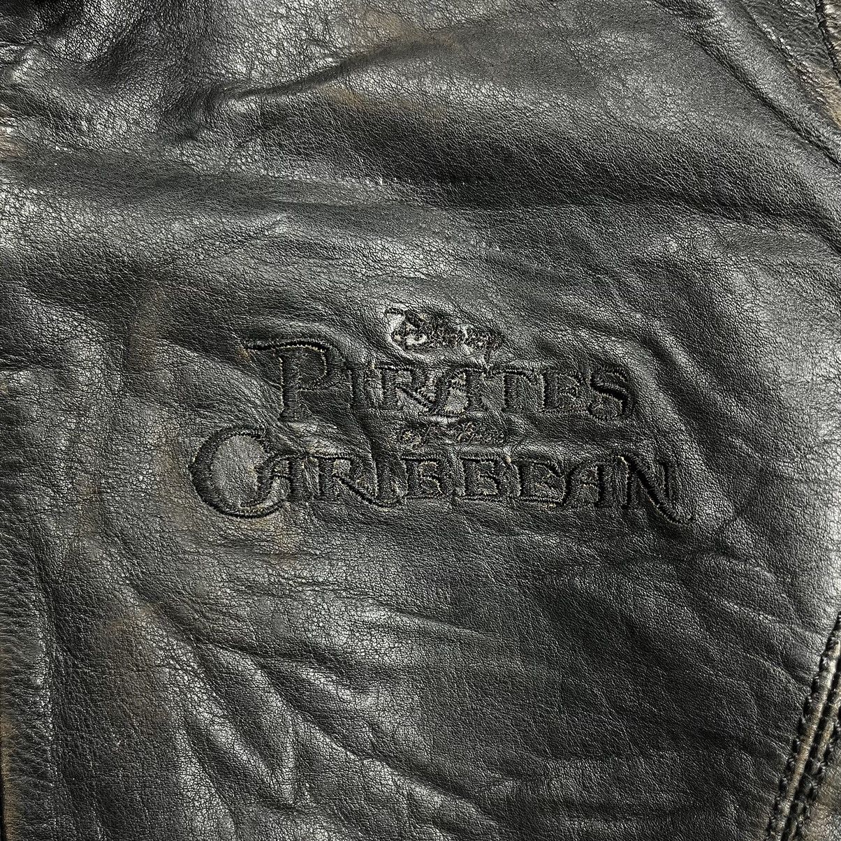 Disney Rare Disney Pirates of the caribbean leather jacket Size US M / EU 48-50 / 2 - 6 Thumbnail