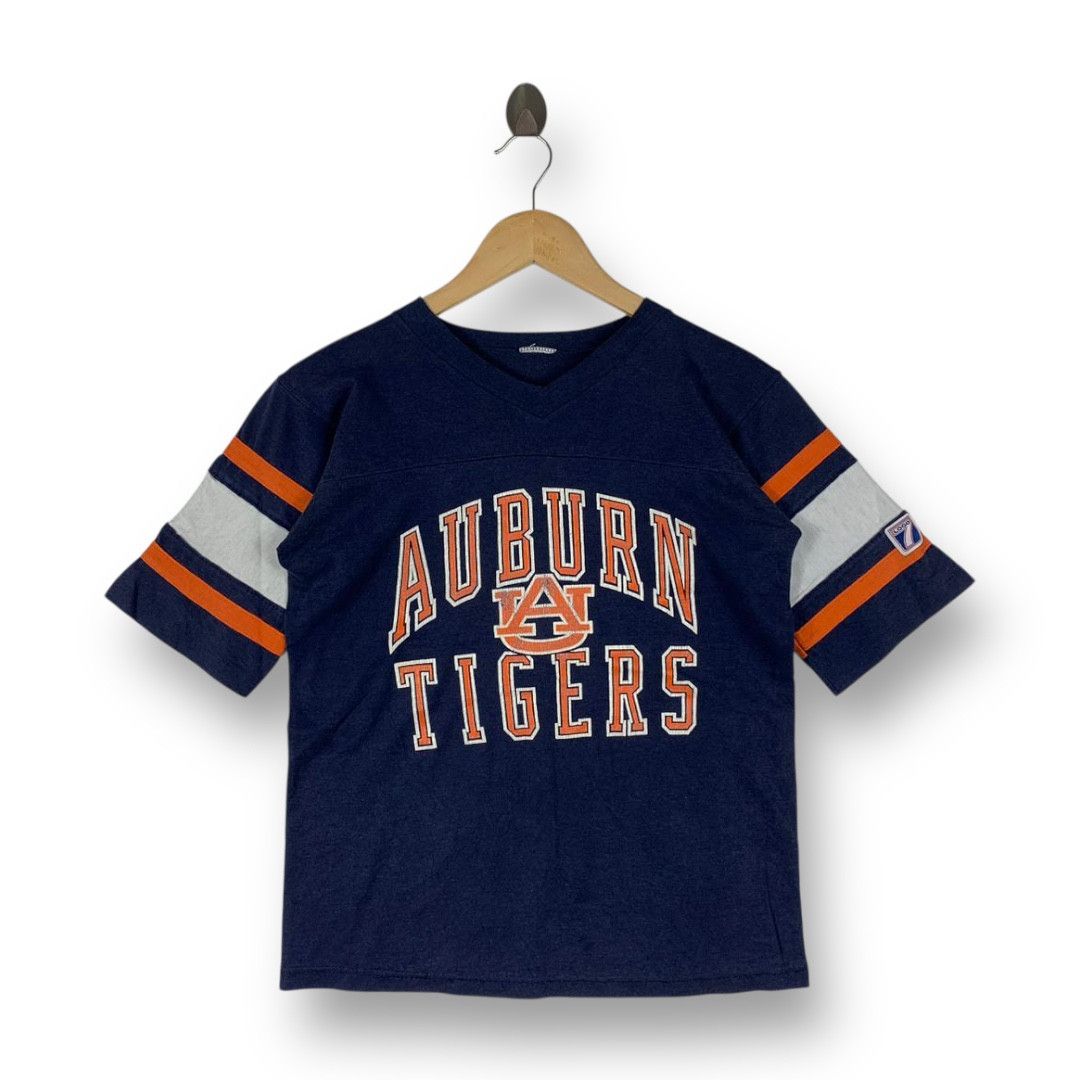 NCAA Vintage 90s Auburn Tigers Logo 7 Jersey NCAA Football Tee Size US XS / EU 42 / 0 - 1 Thumbnail