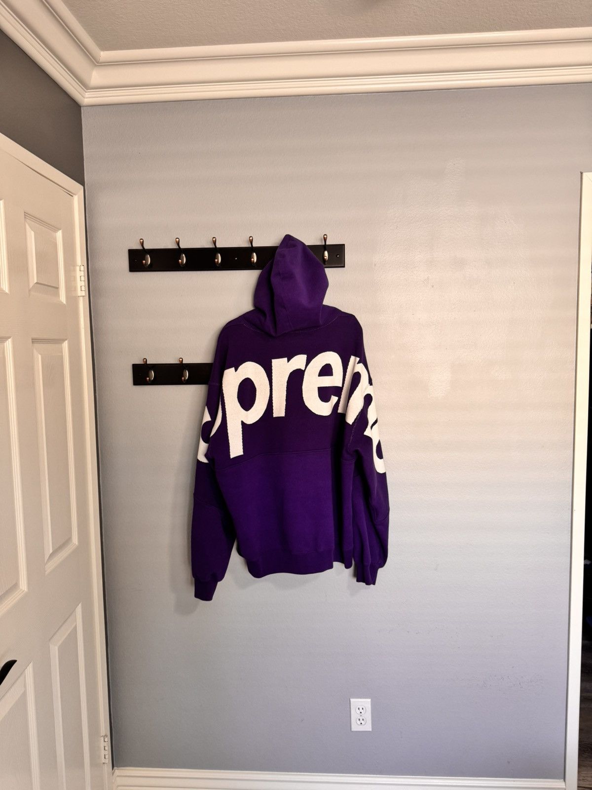 Supreme Supreme big logo hooded sweatshirt Size US XXL / EU 58 / 5 - 2 Thumbnail