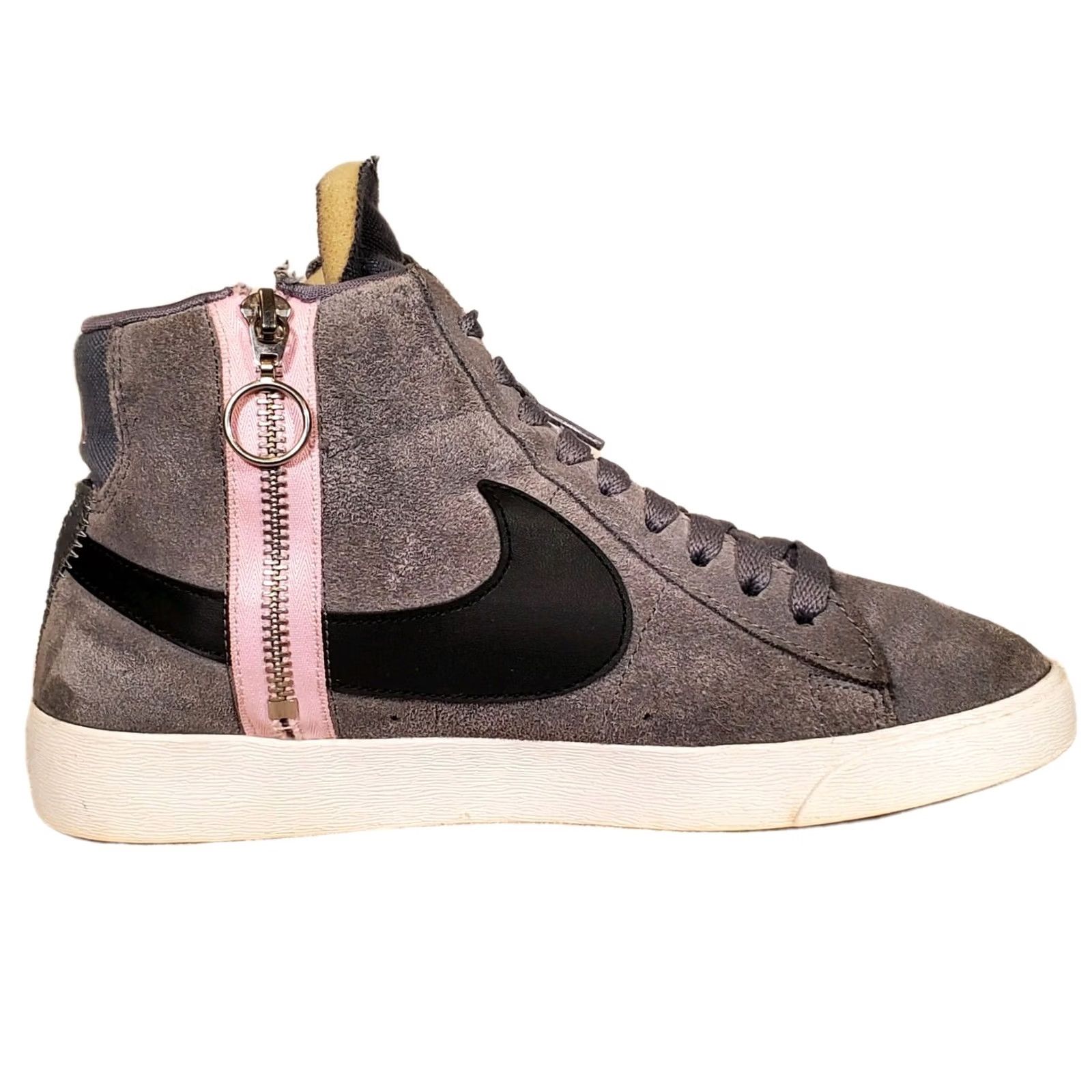 Nike Nike Blazer Mid Rebel Shoes Deconstructed Cool Grey BQ4022-004 Women's US 7 Size S / US 4 / IT 40 - 3 Thumbnail