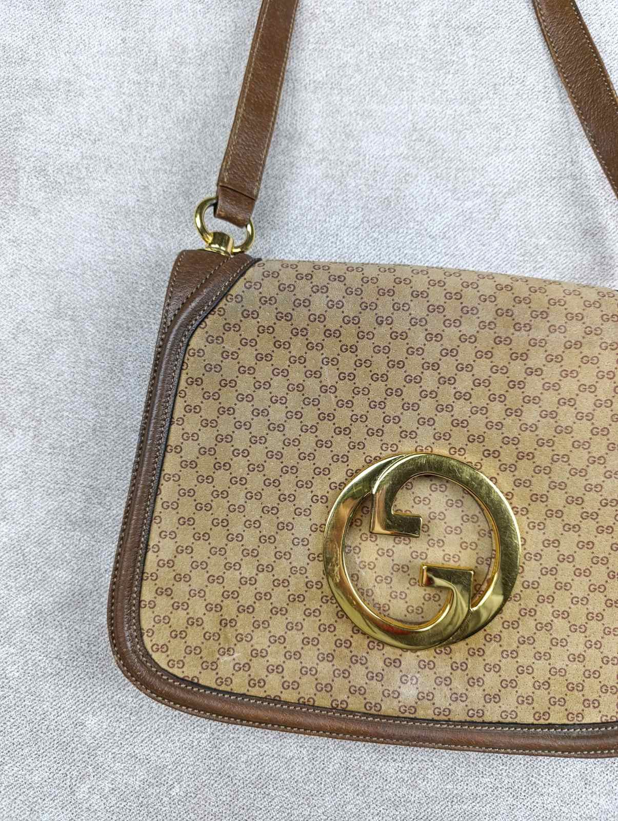 Gucci Vintage Gucci GG Canvas Print Blondie Bag Shoulder Bag Size ONE SIZE - 5 Thumbnail