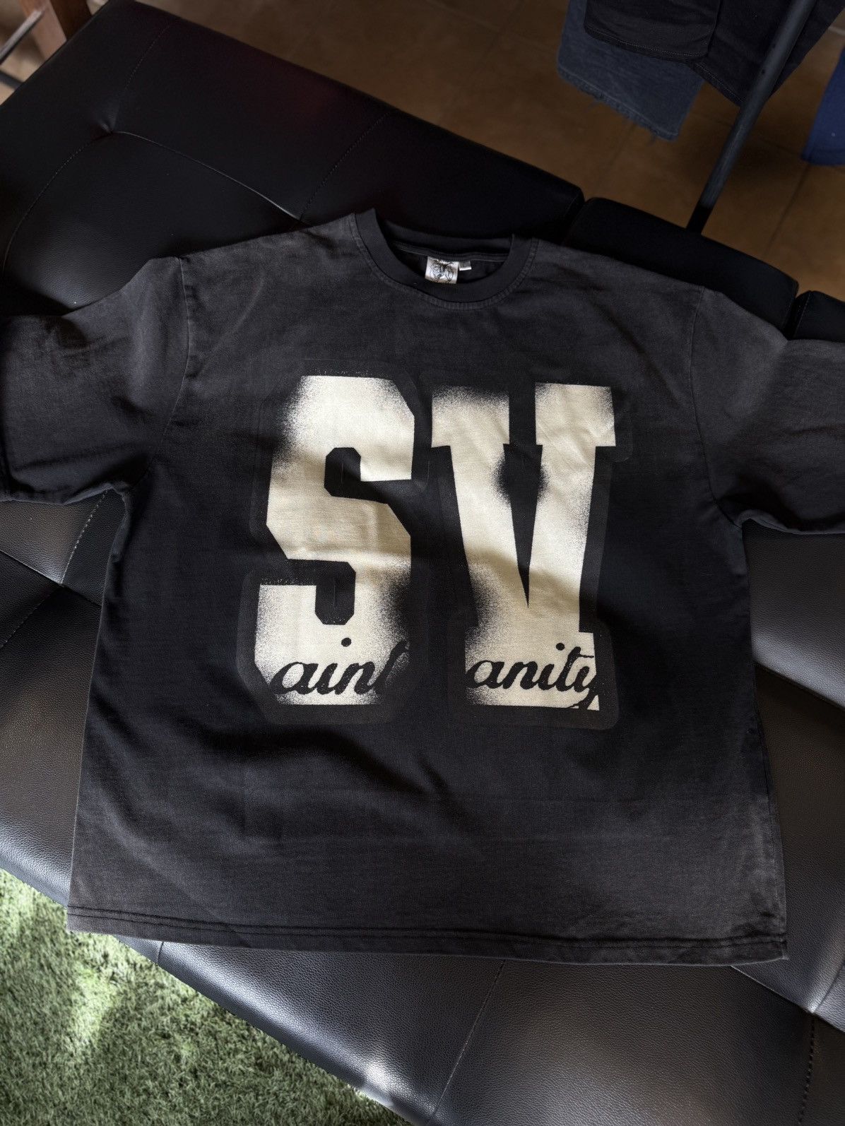 Saint Vanity Saint Vanity UNRELEASED Tee Shirt Logo Black Size L (NEW) Size US L / EU 52-54 / 3 - 1 Thumbnail