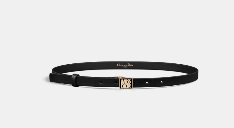 Dior o1w1db10525 Size : OS / B0595U Miss Dior Belt in Black Size ONE SIZE - 2 Thumbnail