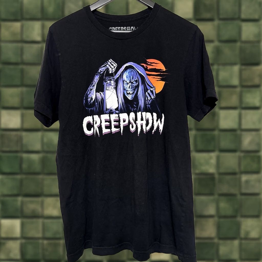 Vintage Fright Rags Creepshow Horror Movie T Shirt Black Graphic Tee Size L Mens Size US L / EU 52-54 / 3 - 1 Thumbnail