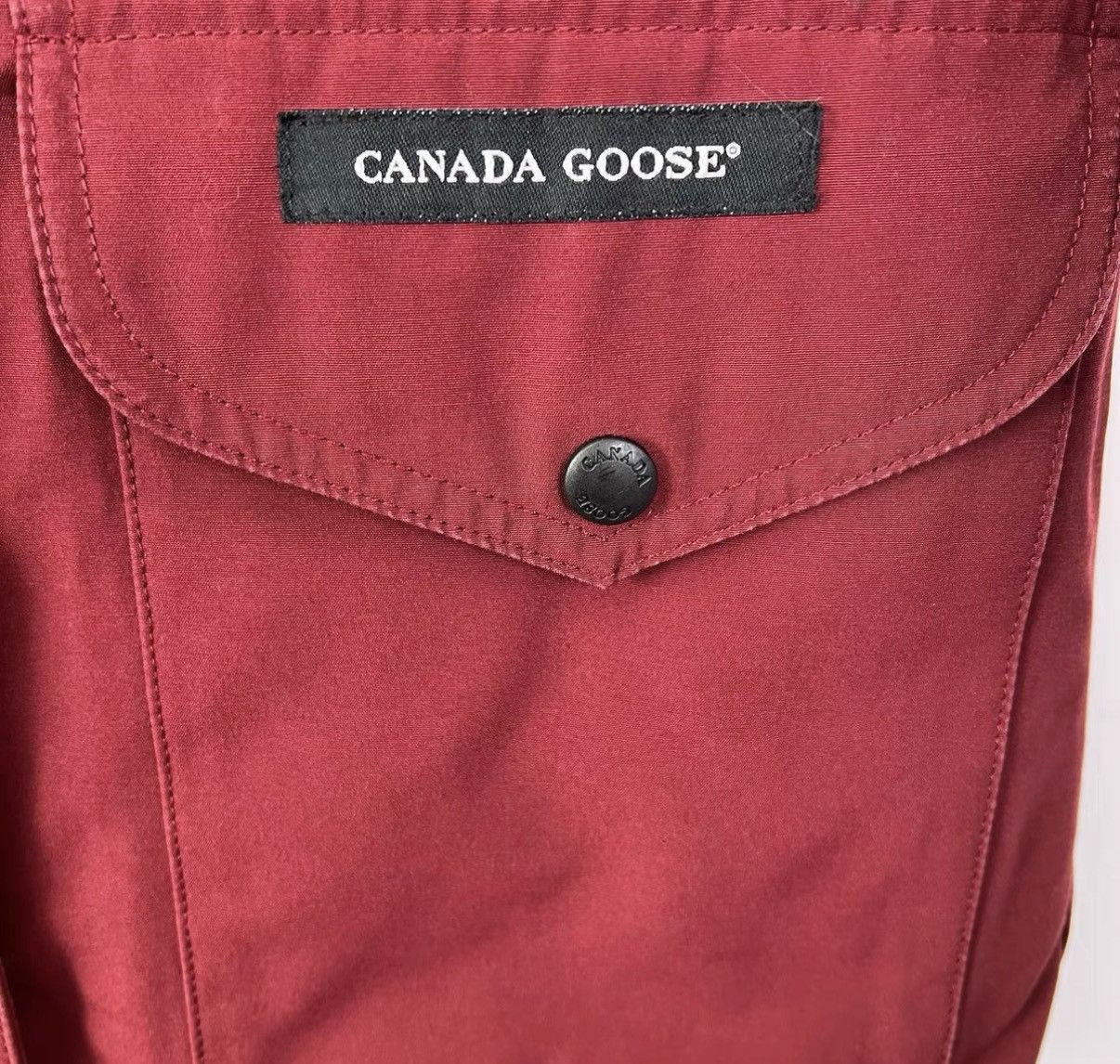 Canada Goose Canada Goose / Burgundy Women's Parka Down Jacket K12 Size XS / US 0-2 / IT 36-38 - 5 Thumbnail