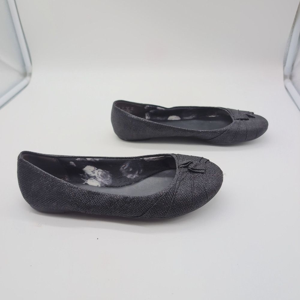 Designer Fergalicious Elegant Black sz 8 Women's Ballet Flats Size US 8 / IT 38 - 7 Thumbnail
