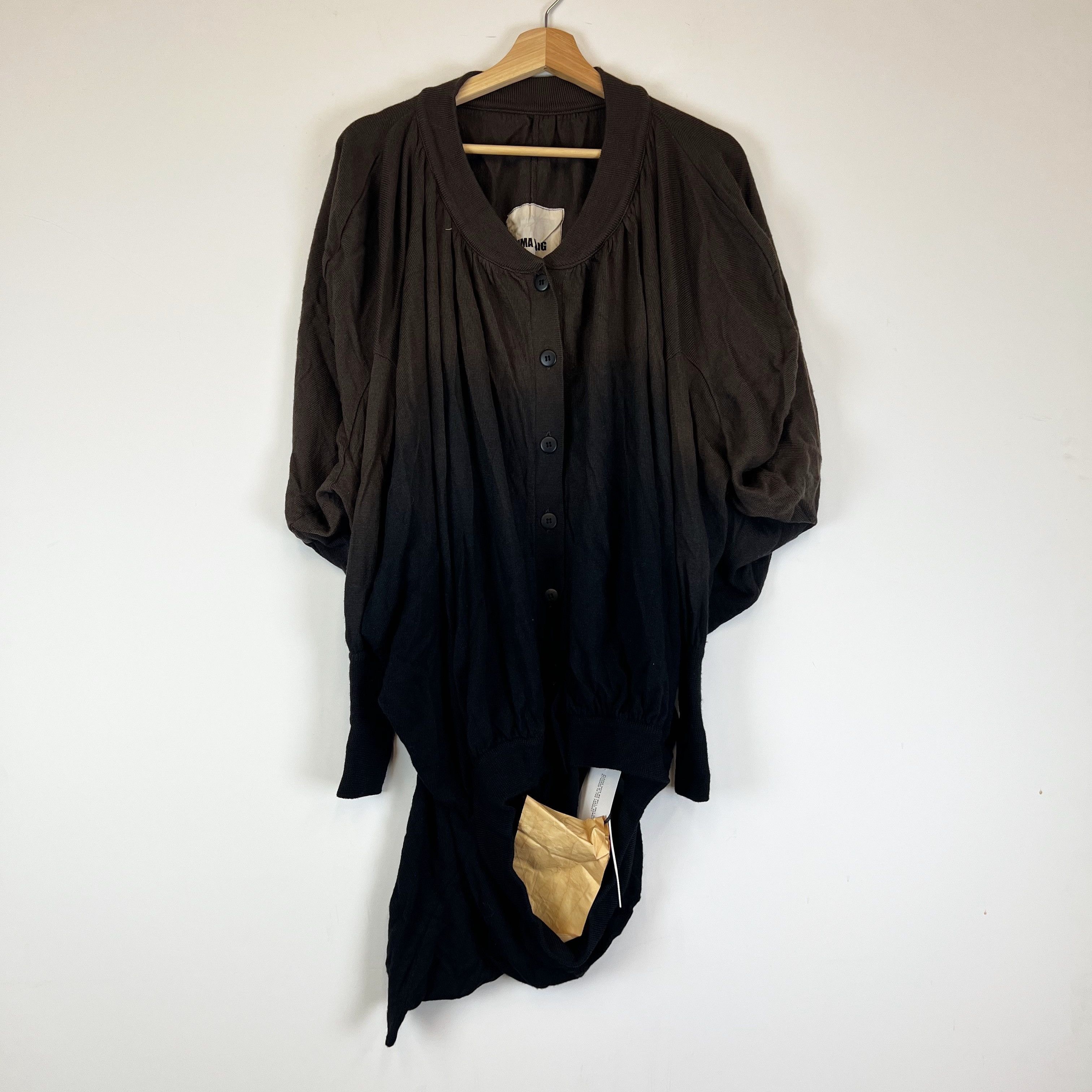 Uma Wang NEW Uma Wang Wool Knit Button Front Size L / US 10 / IT 46 - 1 Thumbnail