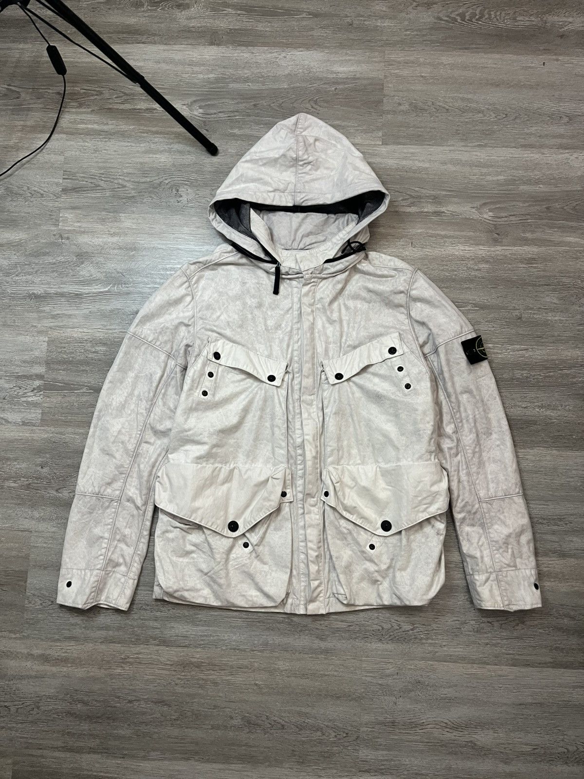 Stone Island rare Stone Island Tyvek jacket S/S 2009 multipocket