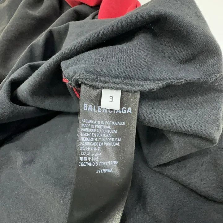 Balenciaga Balenciaga Balenciaga x Adidas Color Blocked Short Sleeve Size US L / EU 52-54 / 3 - 1 Thumbnail