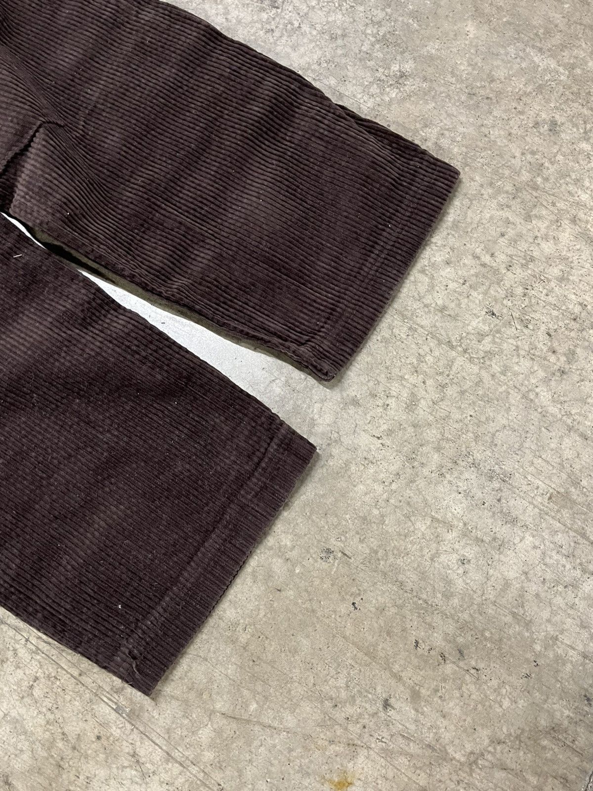 Vintage Baggy fit corduroy mocha brown earth tone pants preppy hype Size US 32 / EU 48 - 6 Thumbnail