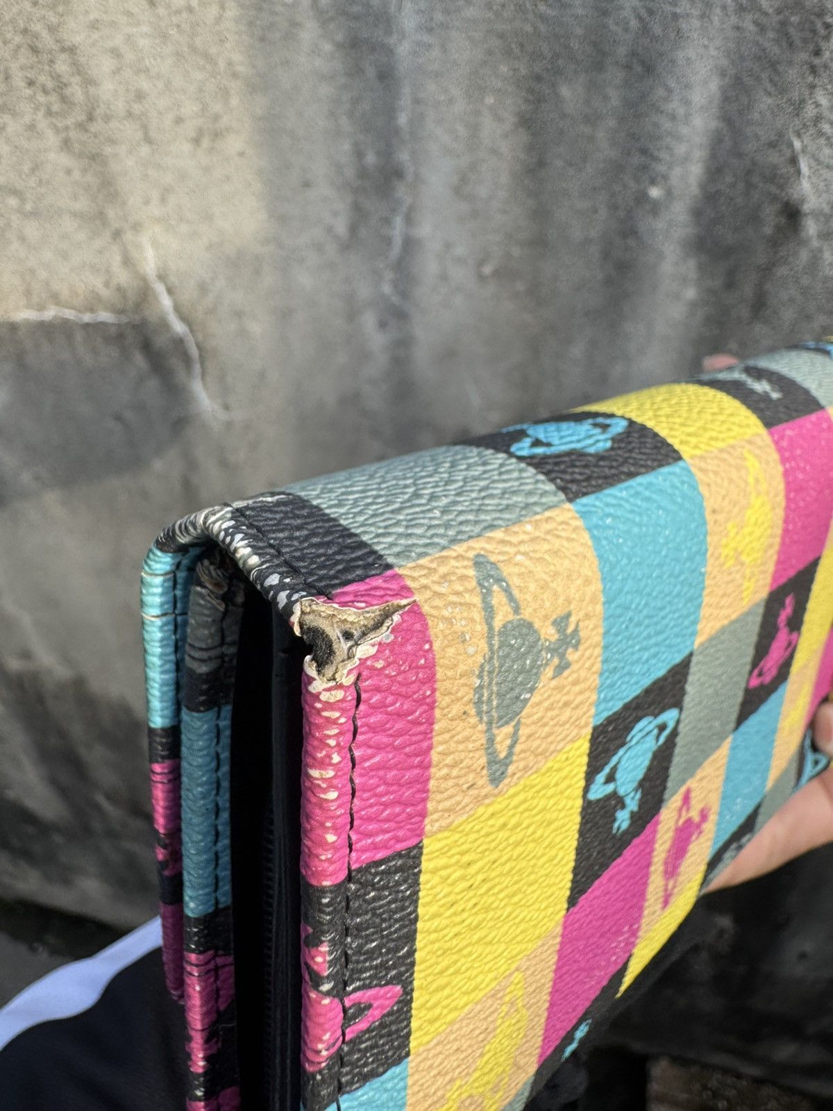 Vivienne Westwood Vivienne Westwood Orb Logo Checkered Wallet Size ONE SIZE - 5 Thumbnail