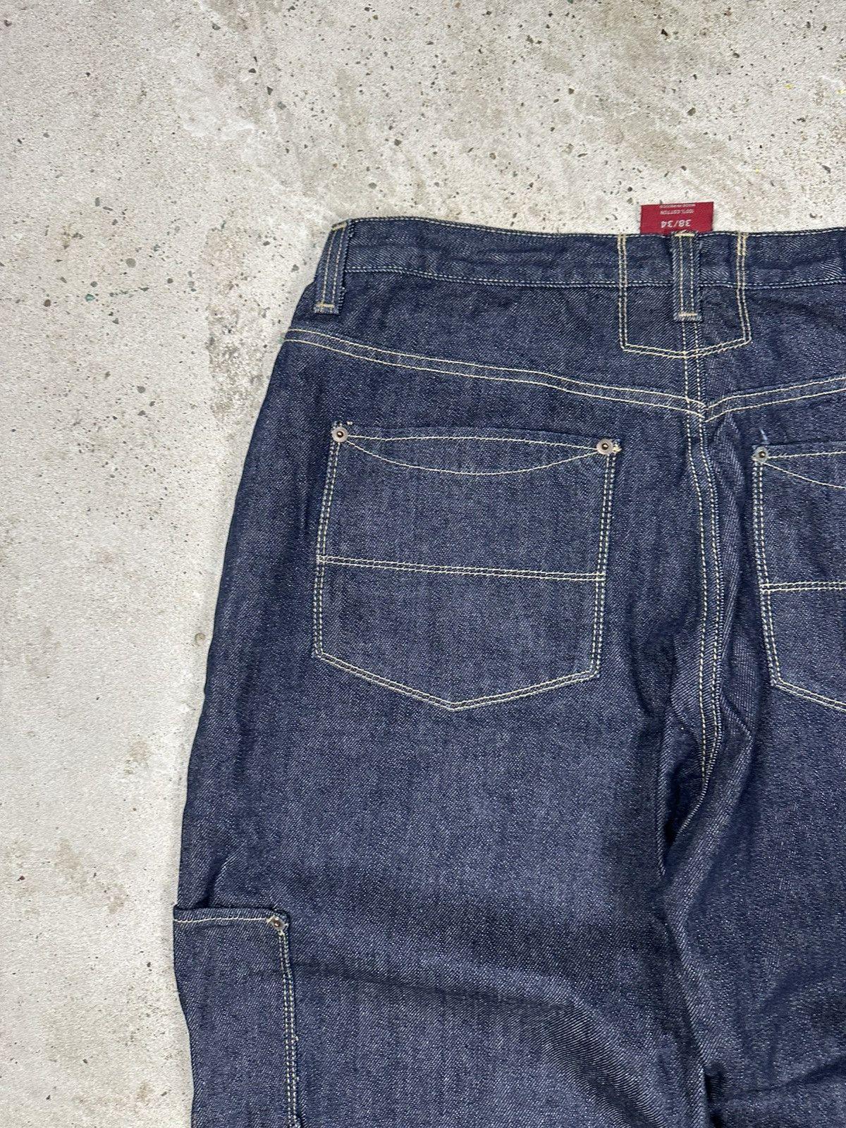 JNCO × Vintage Vintage Y2K Def Jam University Baggy Carpenter Denim Pants Size US 38 / EU 54 - 6 Thumbnail