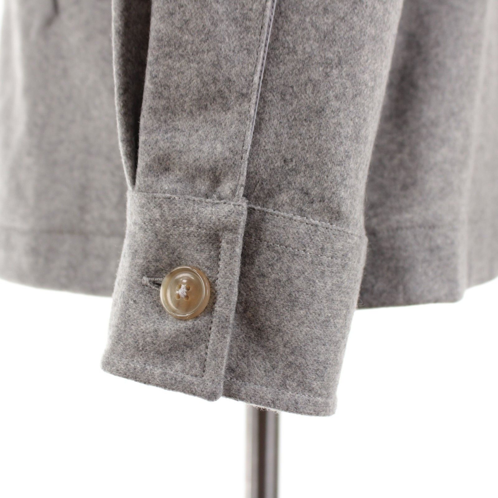 Other Windsor Overshirt Size XL US In Gray Cashmere Blend Size US XL / EU 56 / 4 - 3 Thumbnail